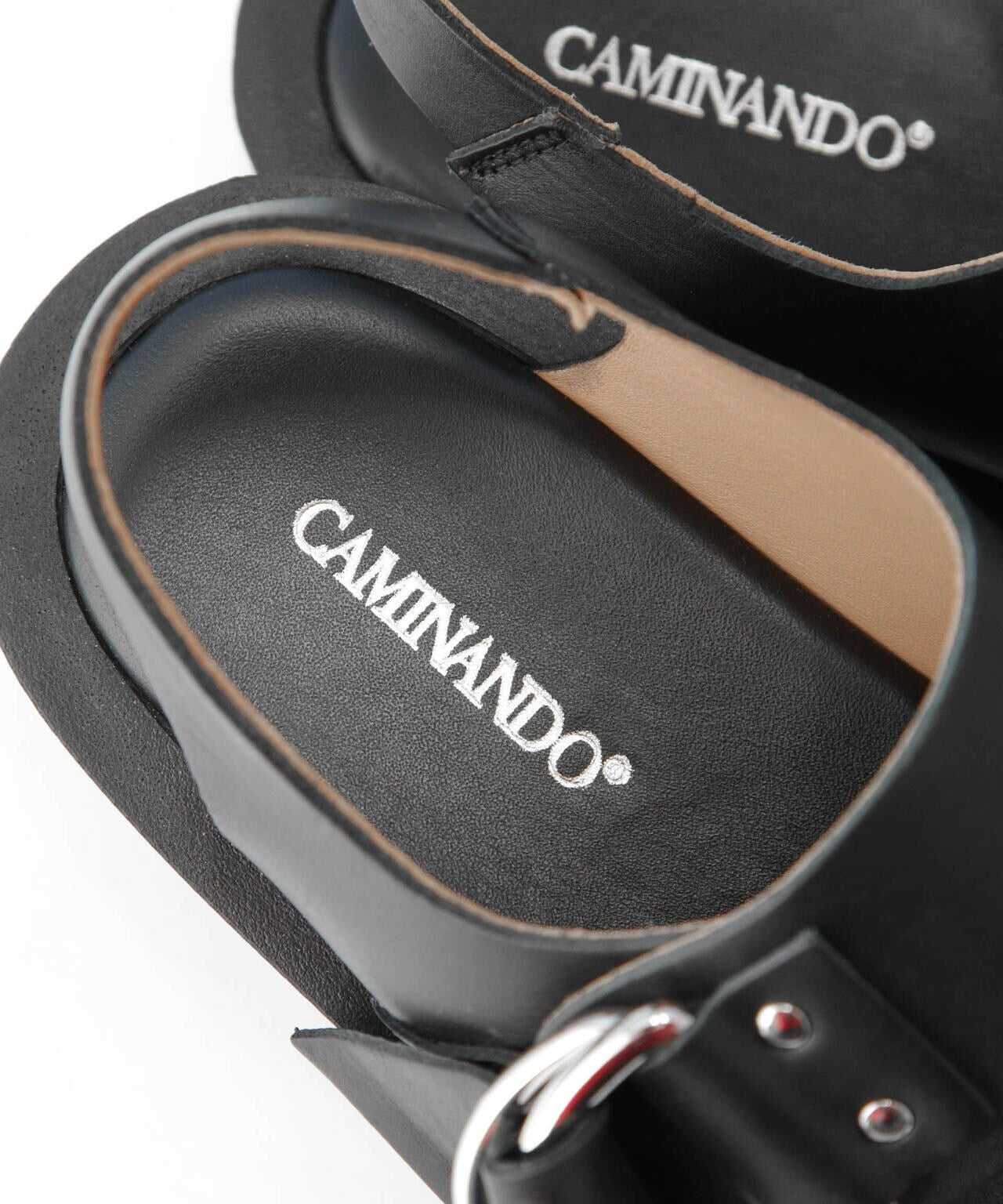 CAMINANDO/DOUBLE RING PLATFORM SANDALS 6714135188