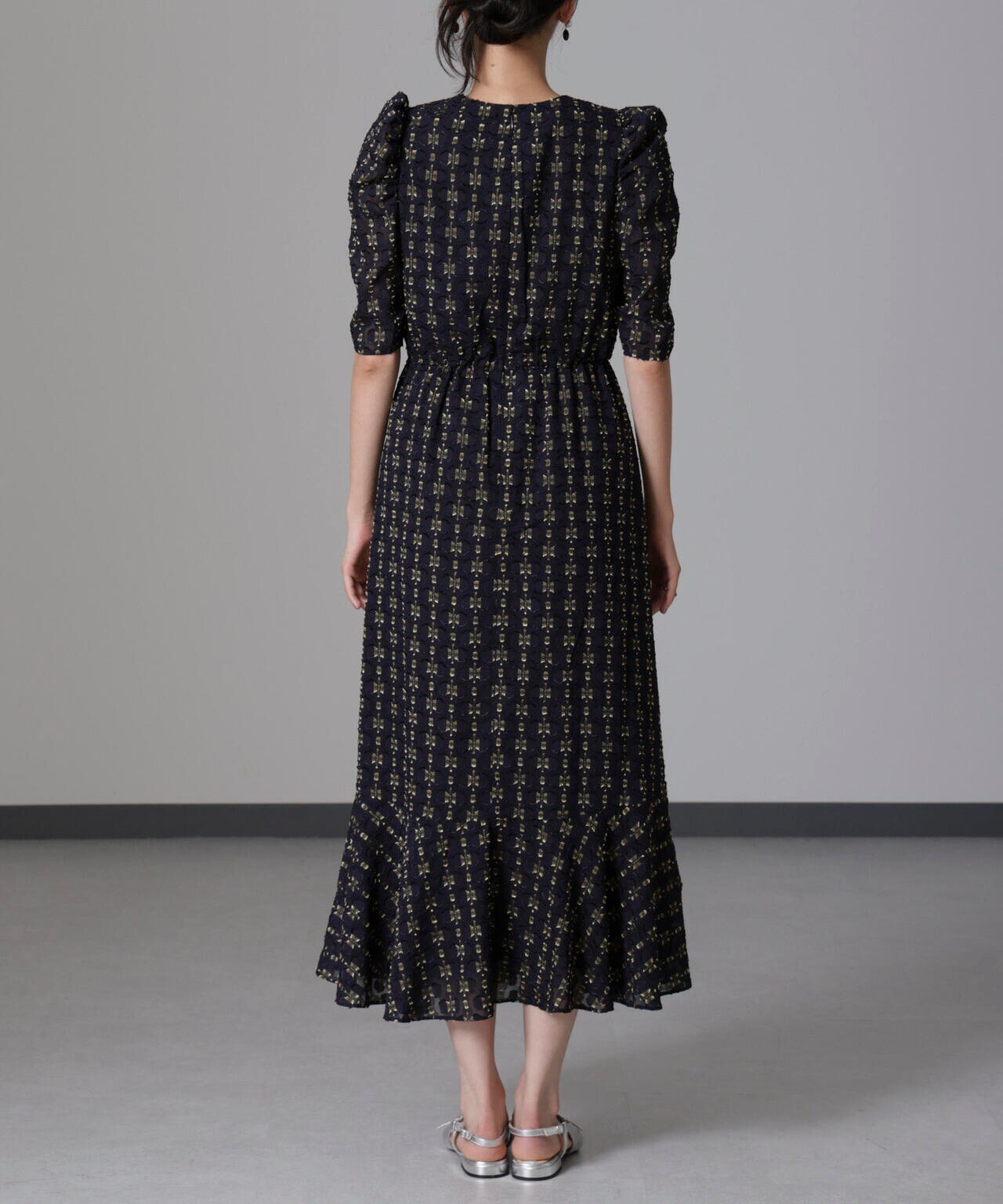 troisiemechaco/カットジャガードワンピース 6714219028