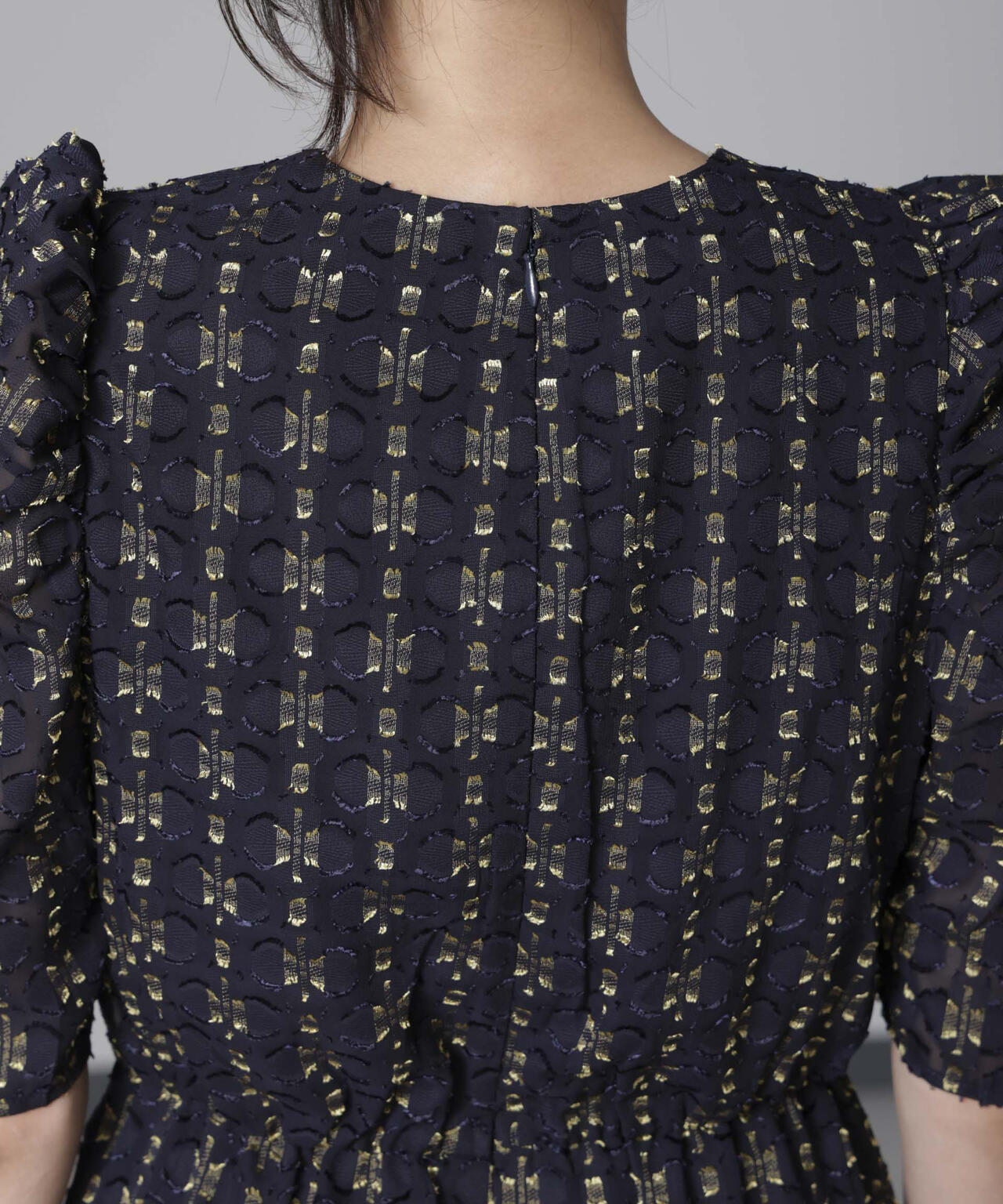 troisiemechaco/カットジャガードワンピース 6714219028