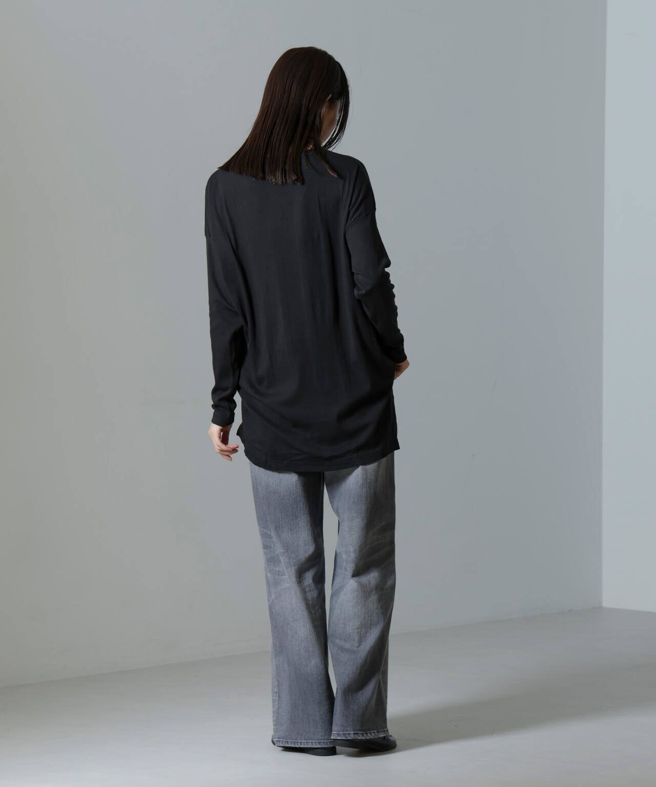 Robert P. Miller/Lightrib turtle Crew L/S tee 6714223027