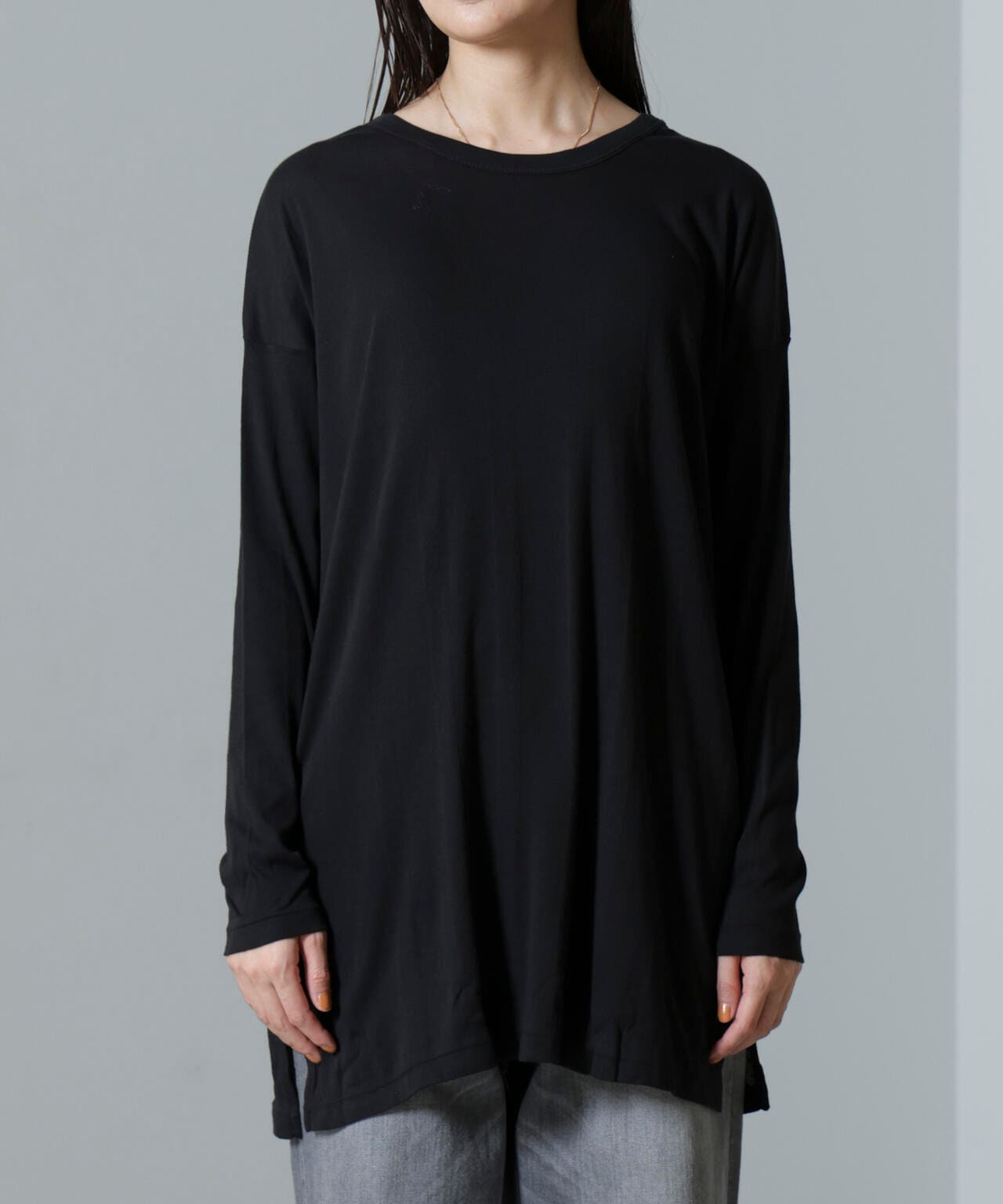 Robert P. Miller/Lightrib turtle Crew L/S tee 6714223027