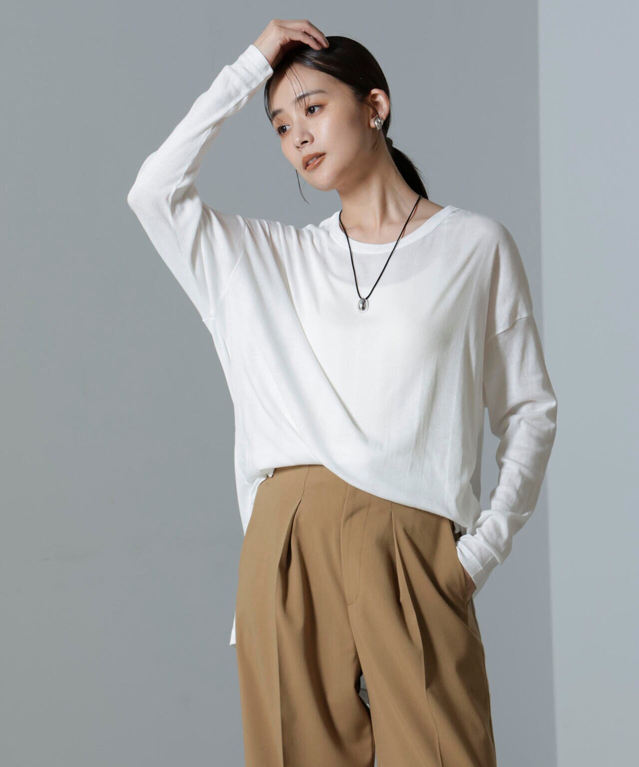 Robert P. Miller/Lightrib turtle Crew L/S tee 6714223027