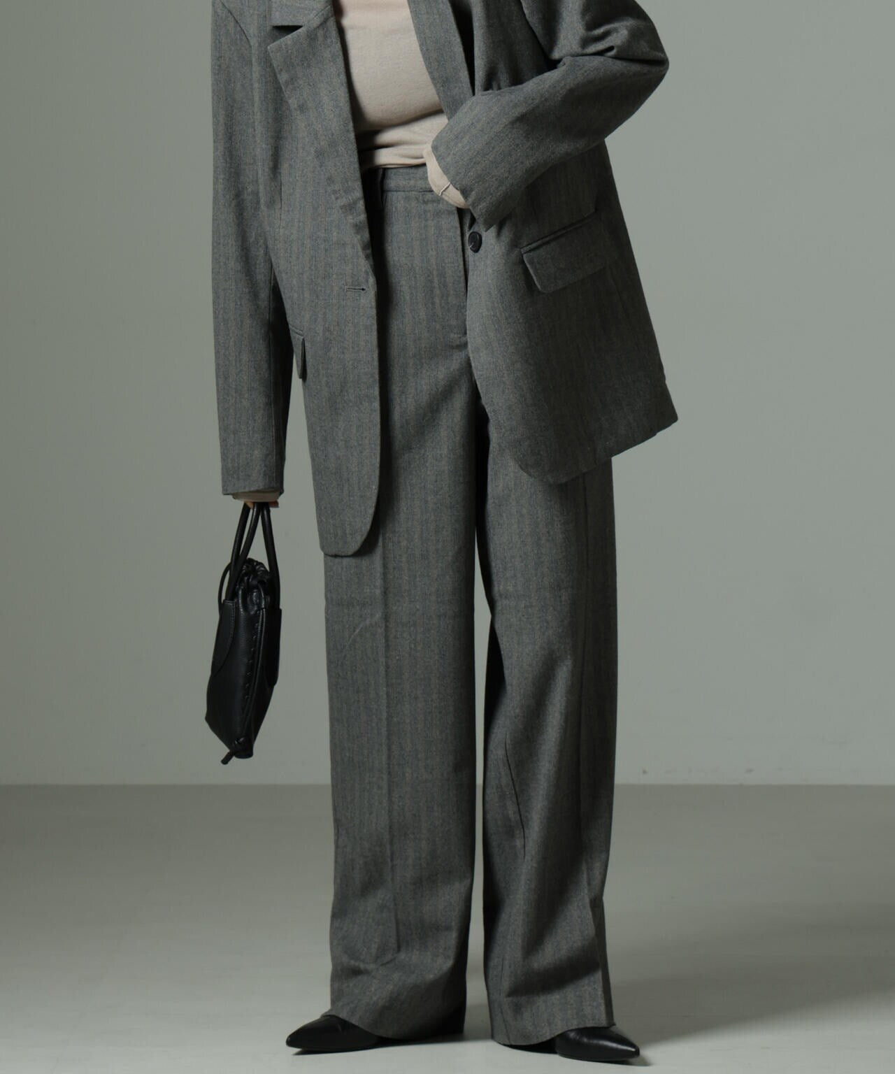 SECOND FEMALE/Hollanda Trousers（セットアップ可） 6714227034