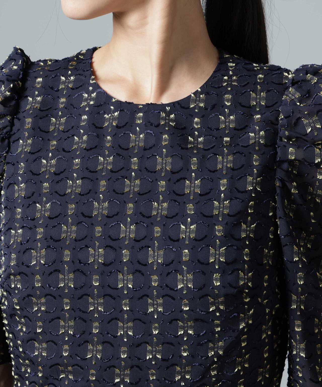 troisiemechaco/カットジャガードワンピース 6715119062