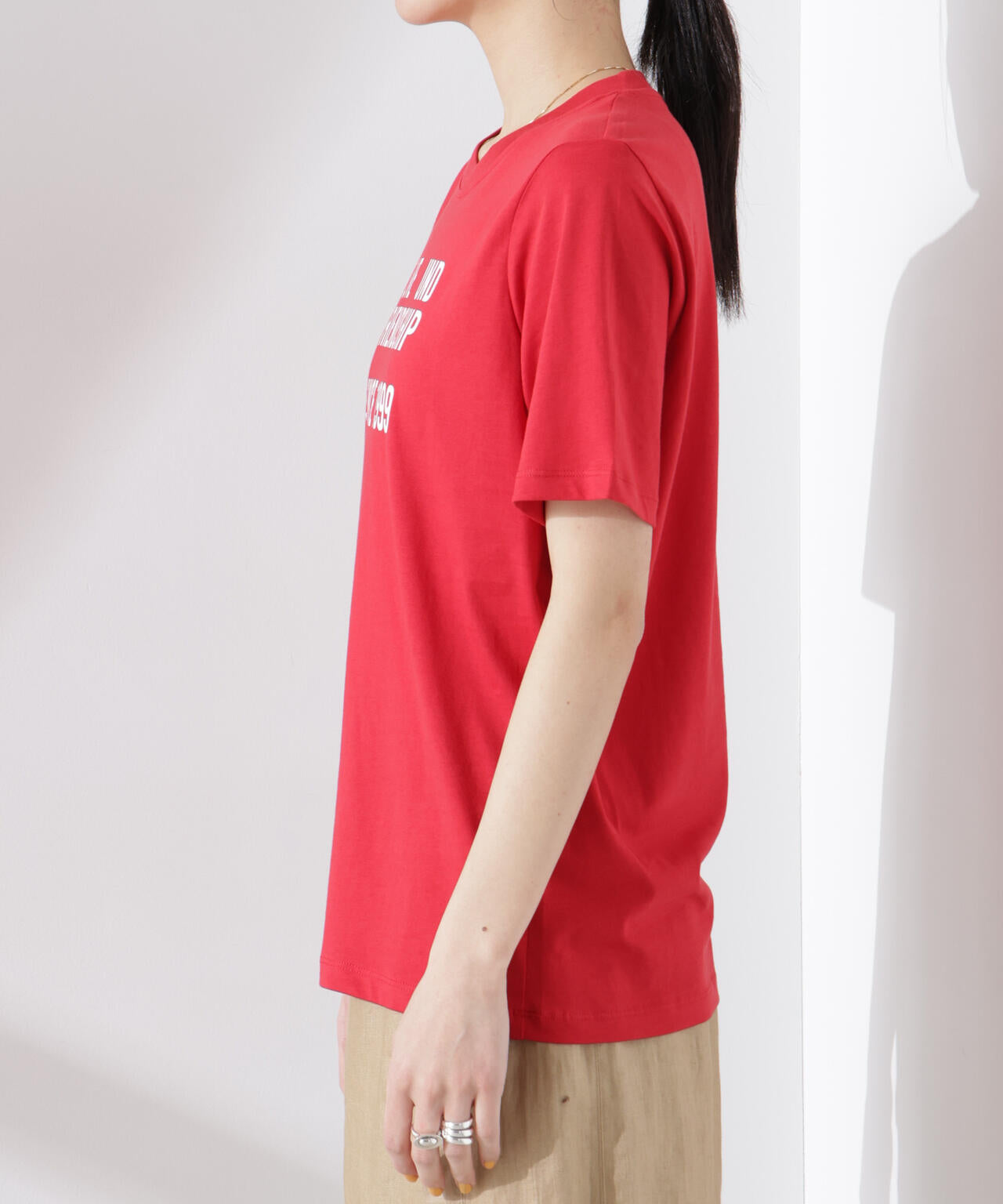 BAUM UND PFERDGARTEN/Organic Cotton jersey　Tシャツ 6715124019