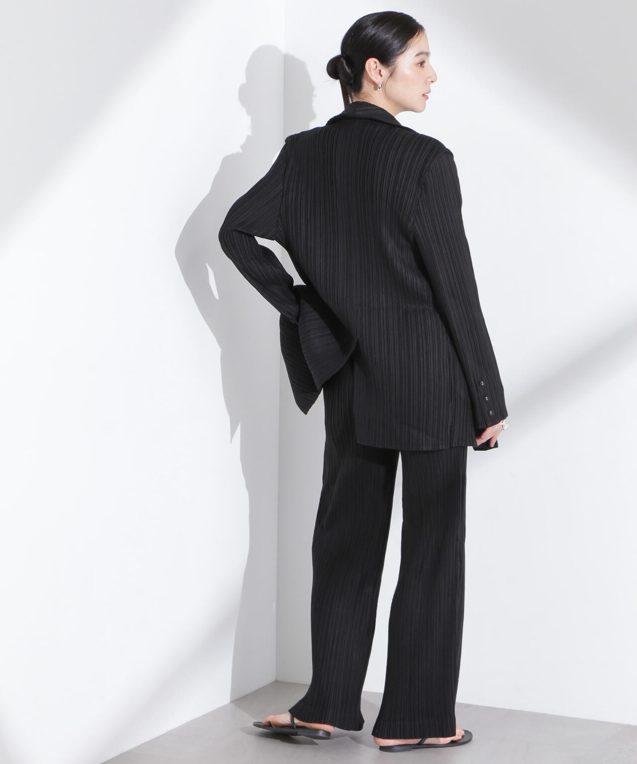 Gongdid Design/Cotto pleated pants（セットアップ可） 6715127047