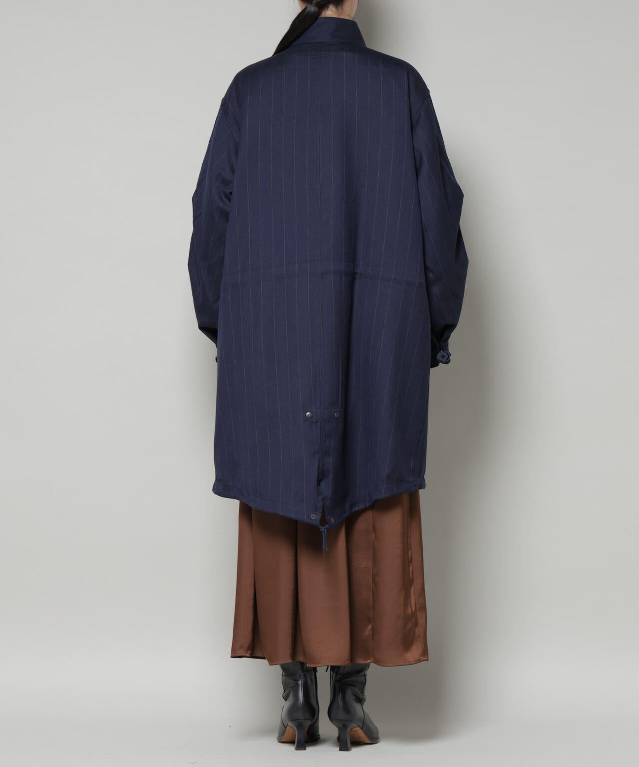 ANTHEM A/STRIPE MILITARY OVER COAT 6715211056