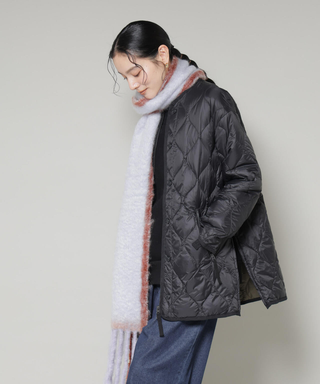 TAION/ミリタリーM65ライナーWジップダウンジャケット 6715214010