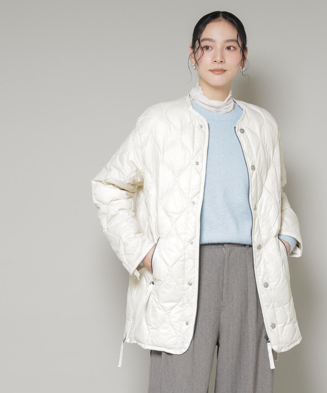 TAION/ミリタリーM65ライナーWジップダウンジャケット 6715214010