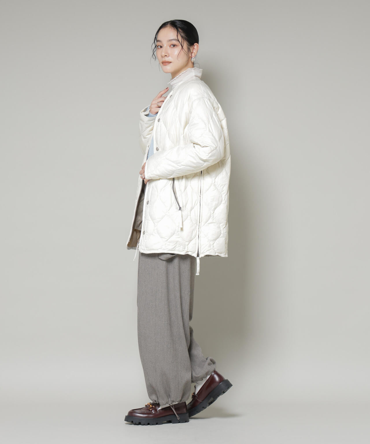 TAION/ミリタリーM65ライナーWジップダウンジャケット 6715214010