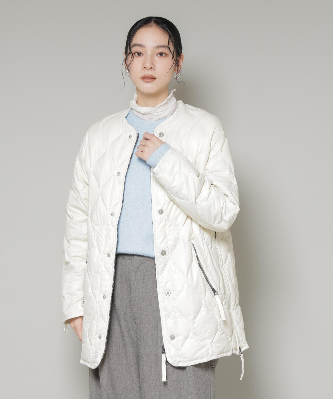 TAION/ミリタリーM65ライナーWジップダウンジャケット