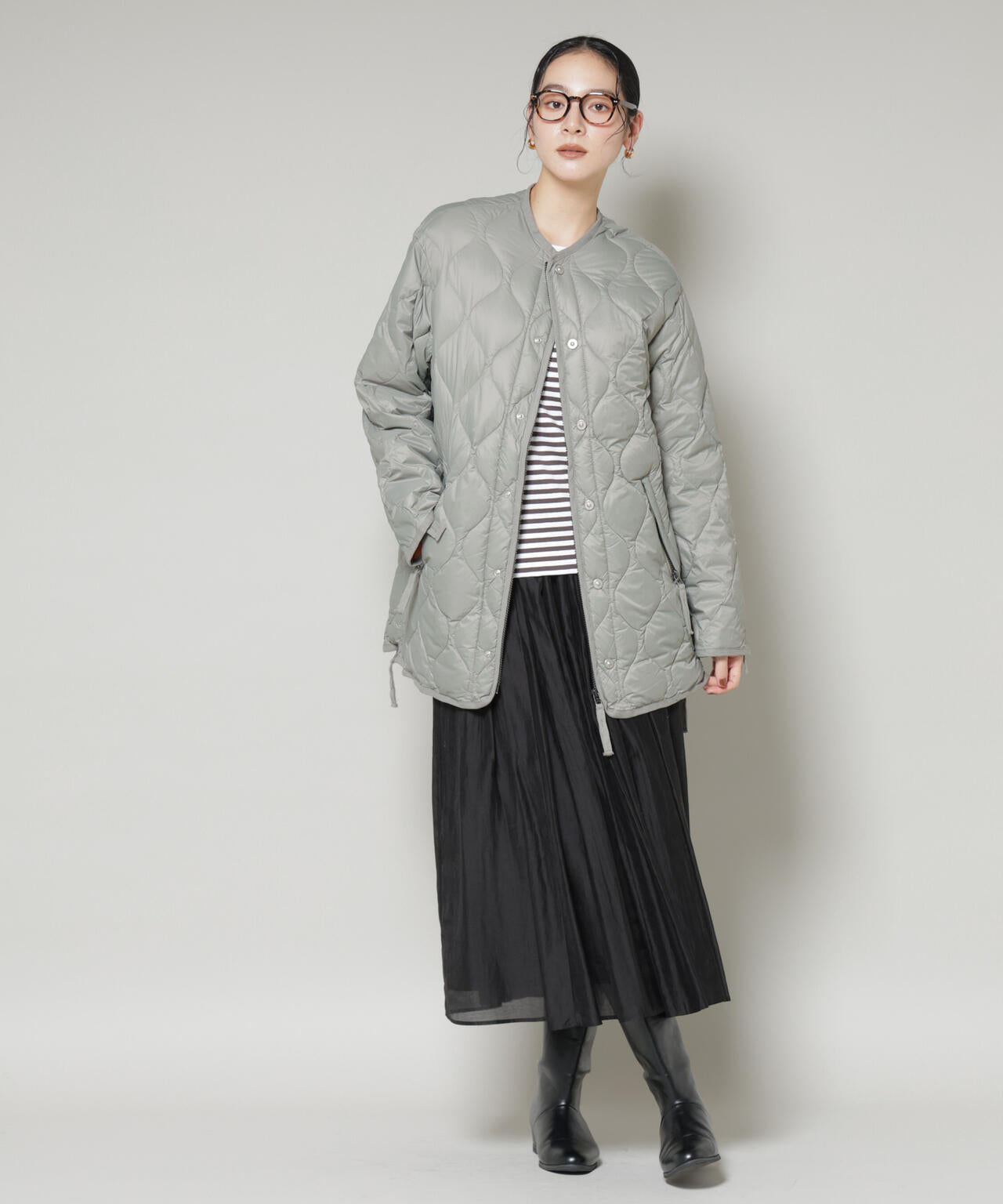 TAION/ミリタリーM65ライナーWジップダウンジャケット 6715214010