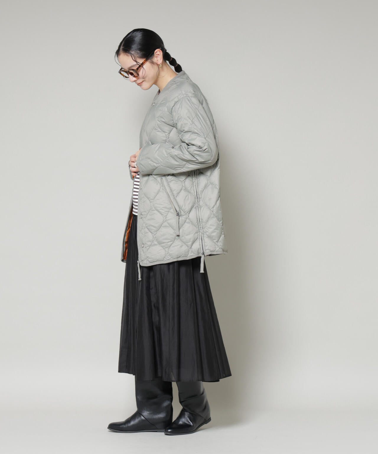 TAION/ミリタリーM65ライナーWジップダウンジャケット 6715214010