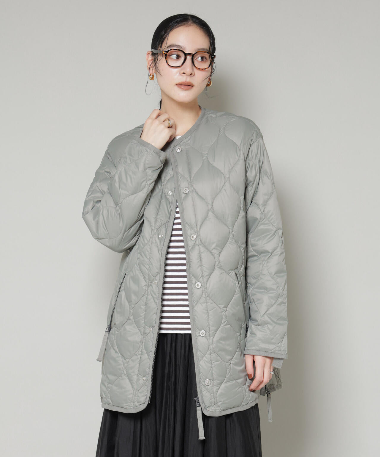 TAION/ミリタリーM65ライナーWジップダウンジャケット 6715214010