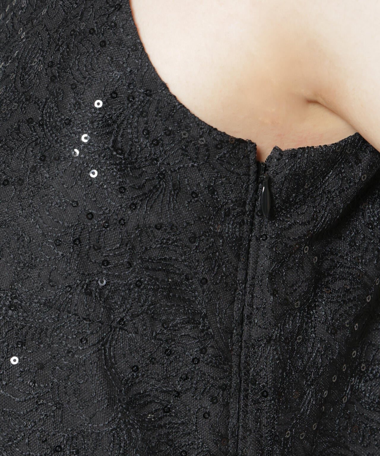 kaene/シアーエプロンレースキャミドレス 6715219051