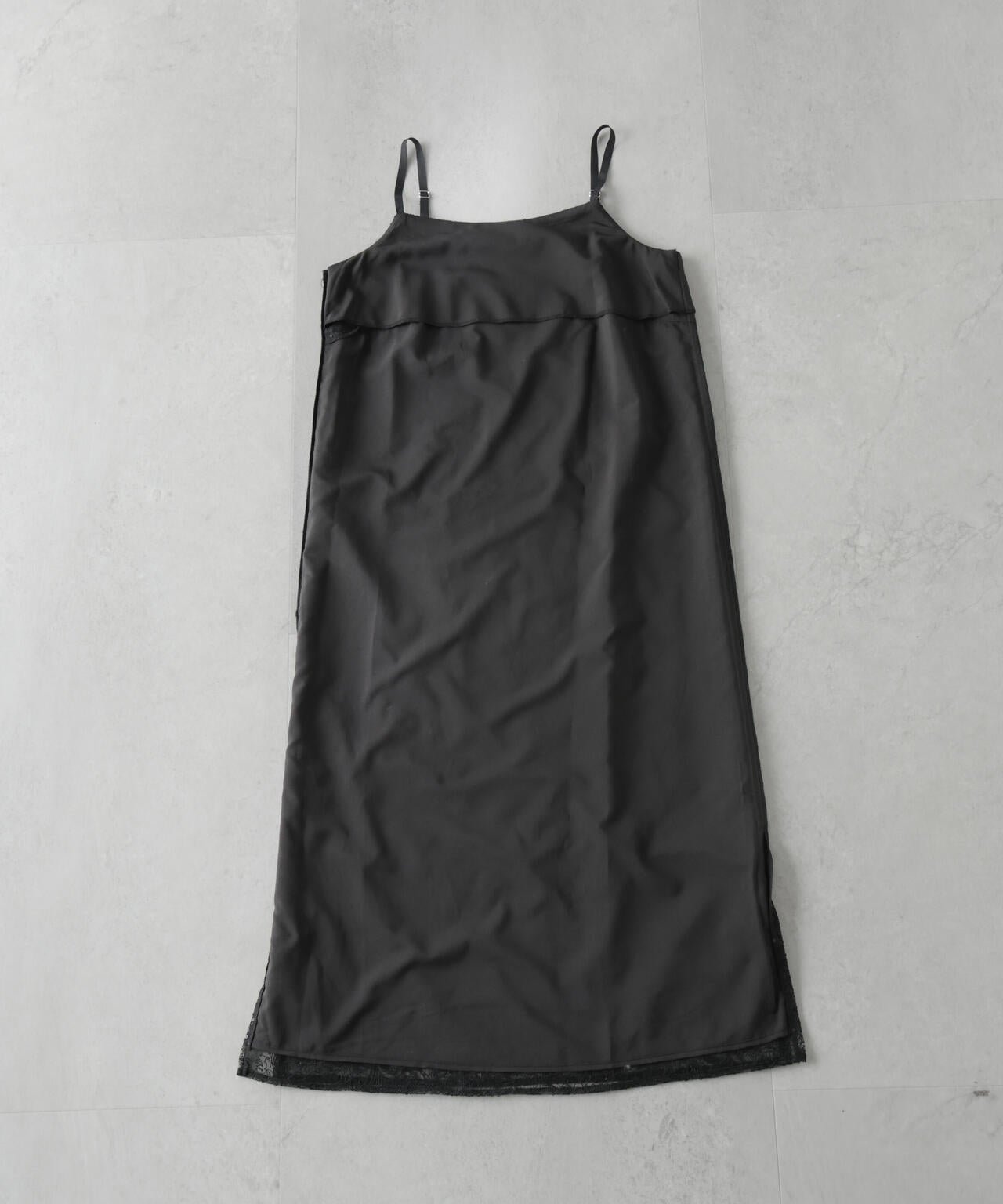 kaene/シアーエプロンレースキャミドレス 6715219051