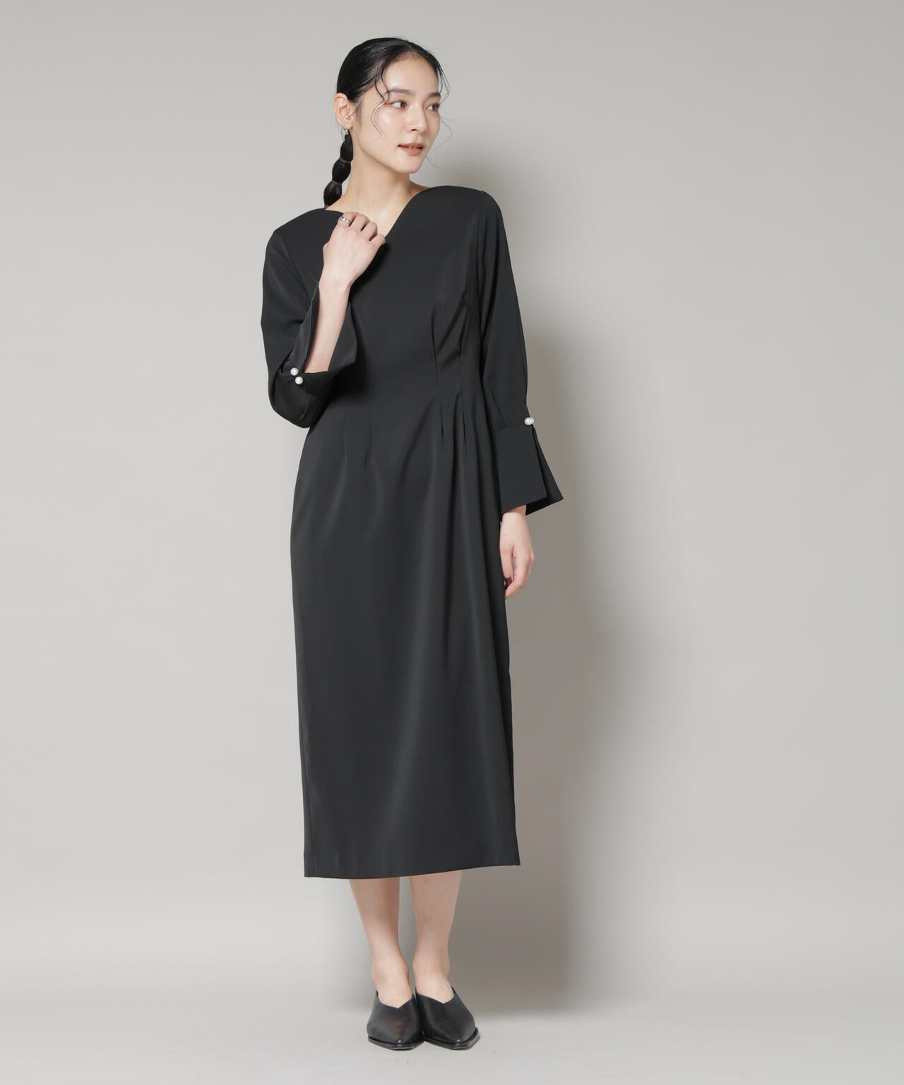 troisieme chaco/DOUBLECLOTH ワンピース