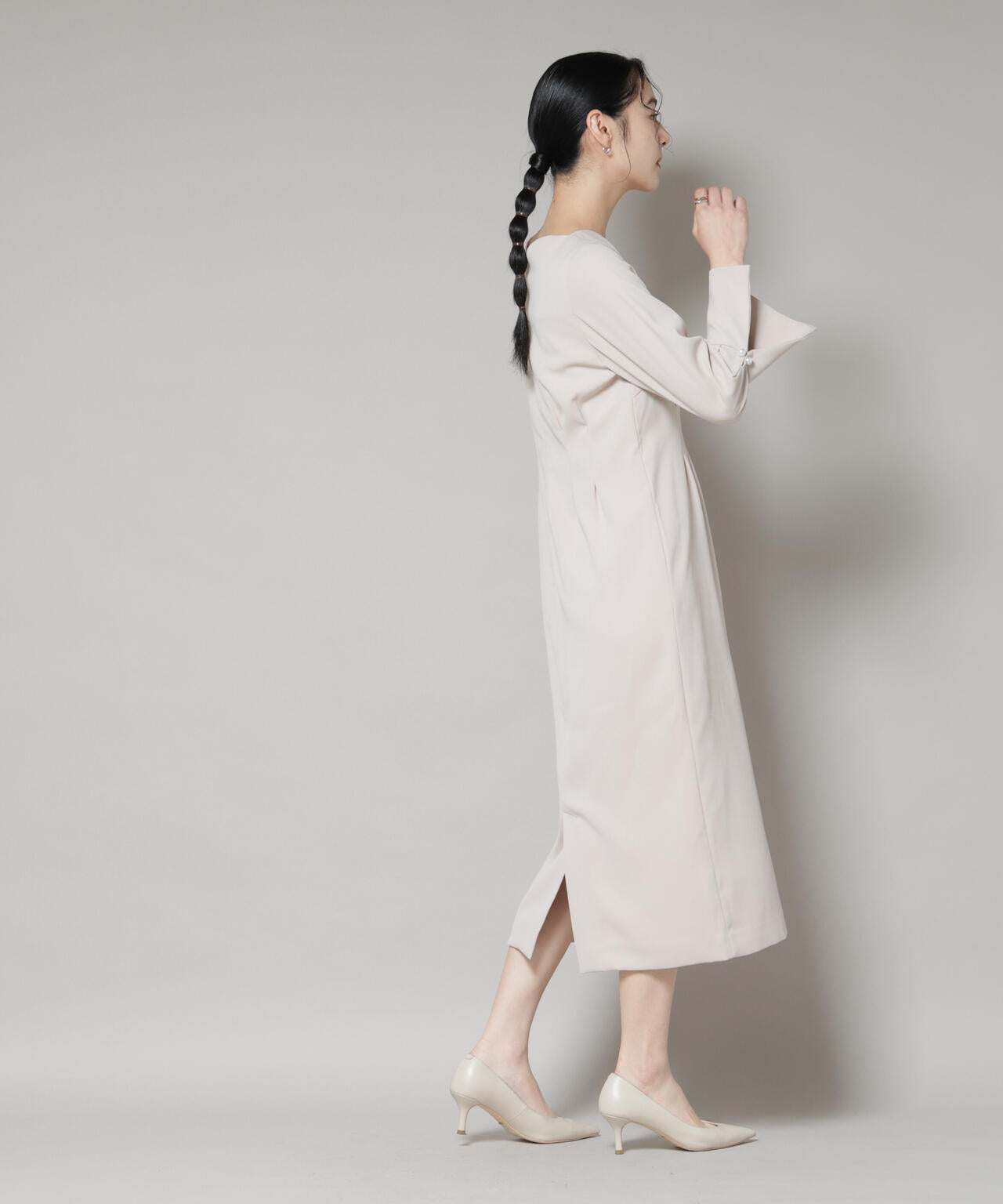 troisieme chaco/DOUBLECLOTH ワンピース 6715219058