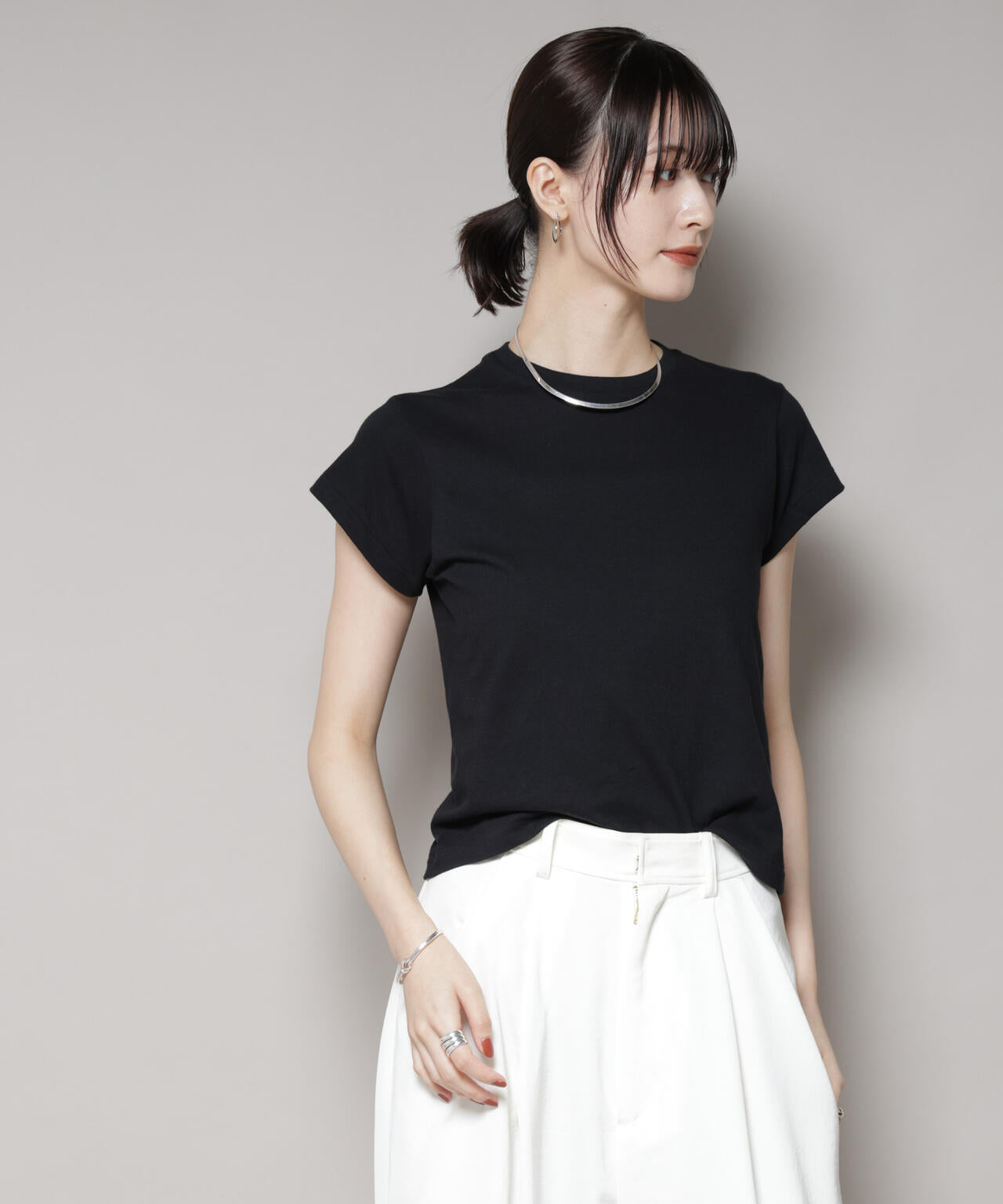 Hanes/Hanes×DODOJEAN 2P クルーネックＴシャツ 6715223041