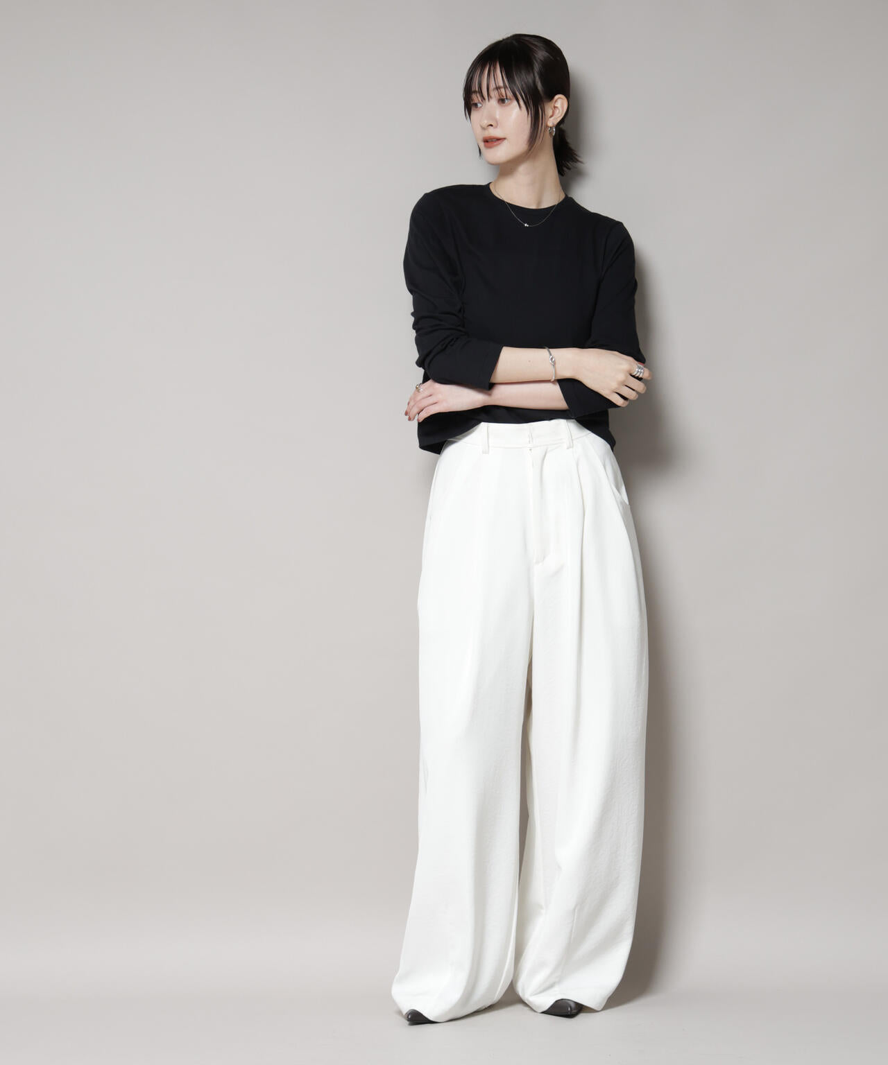 Hanes/Hanes×DODOJEAN 2P クルーネックＴシャツ 6715223041