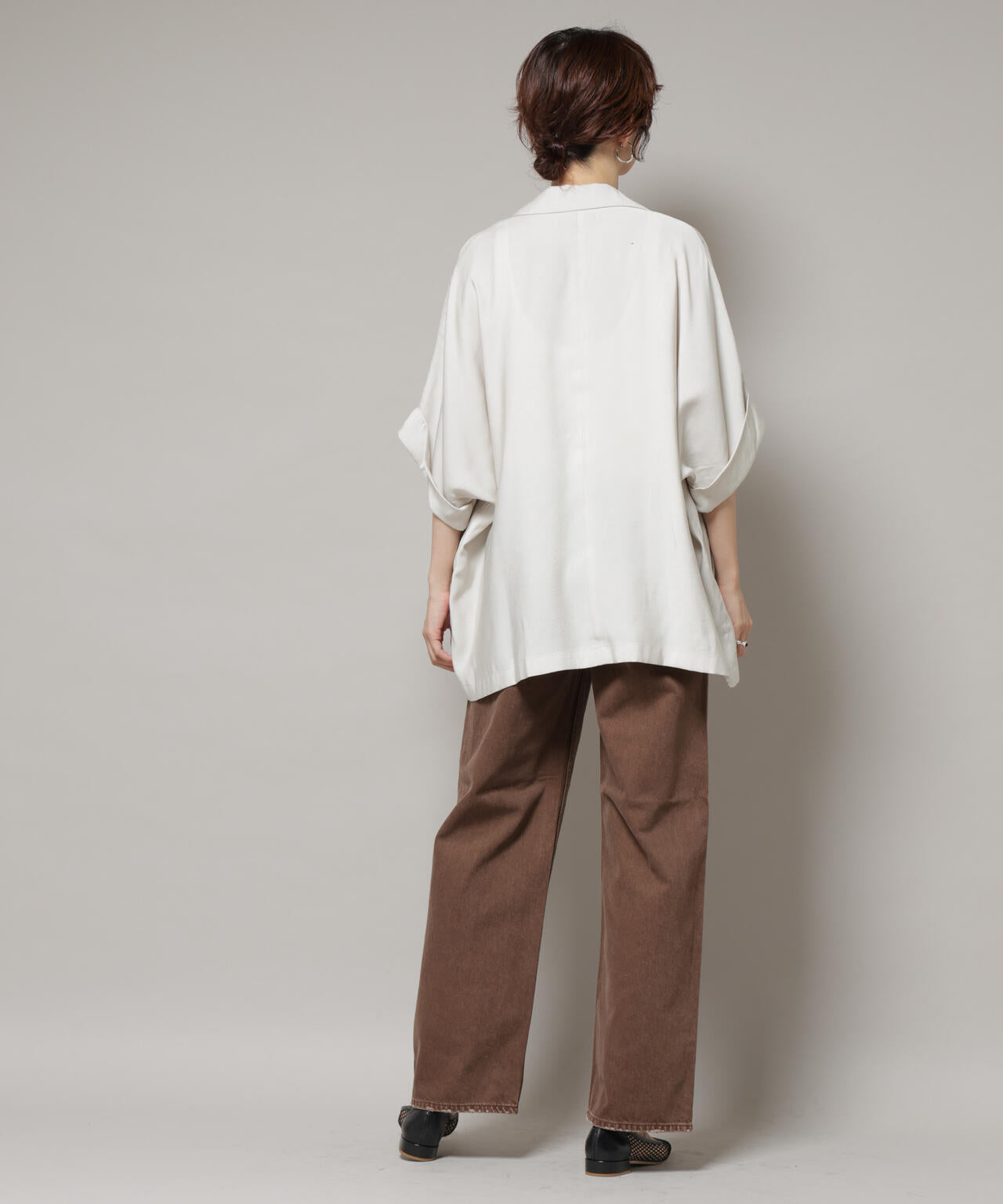 upper hights/THE NIECE MID-RISE  ブラウン 6715227029