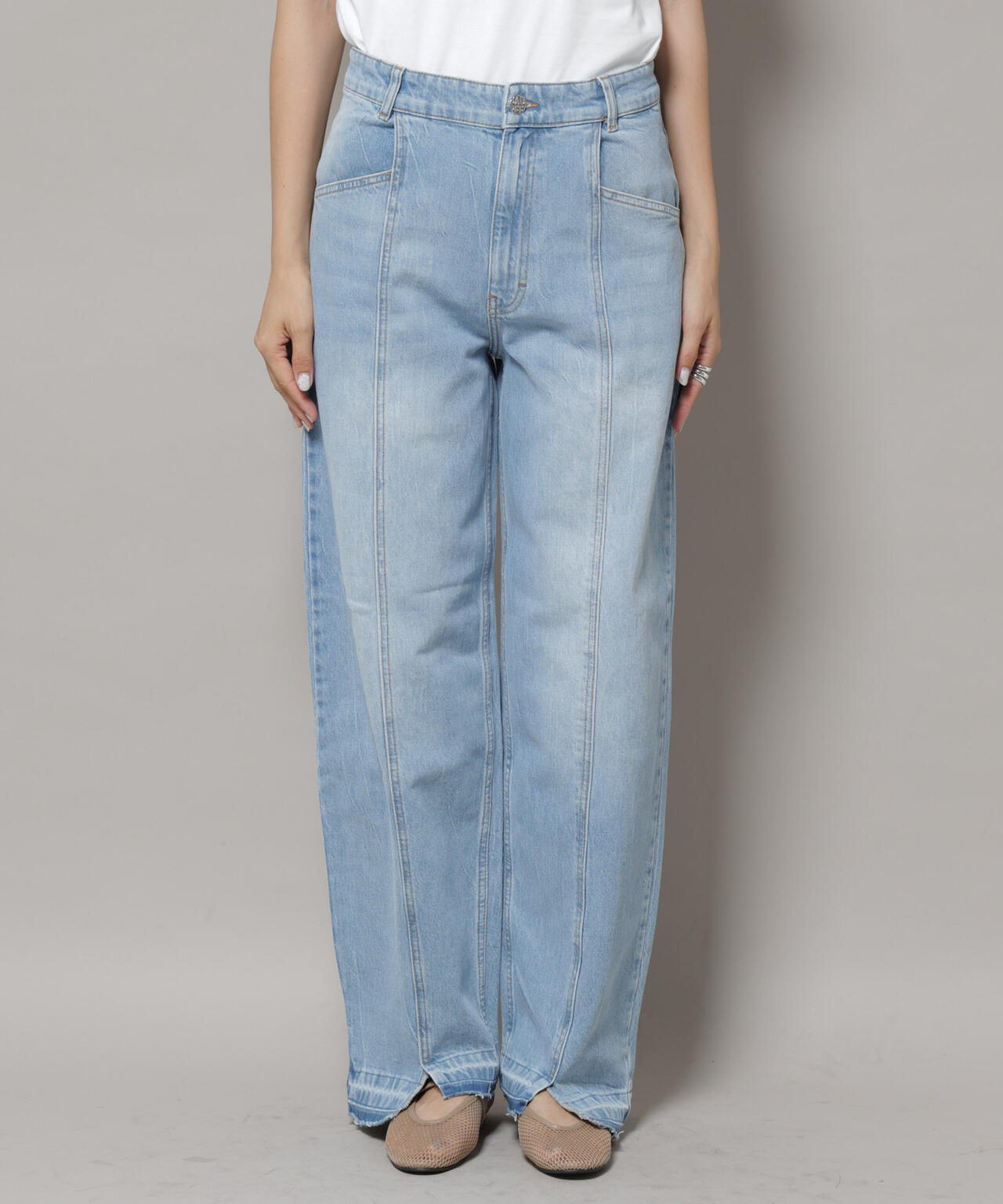 BAUM UND PFERDGARTEN/Wide flare Denim 6715227037