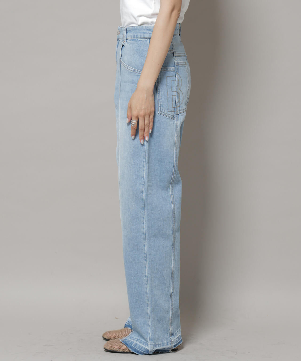 BAUM UND PFERDGARTEN/Wide flare Denim 6715227037
