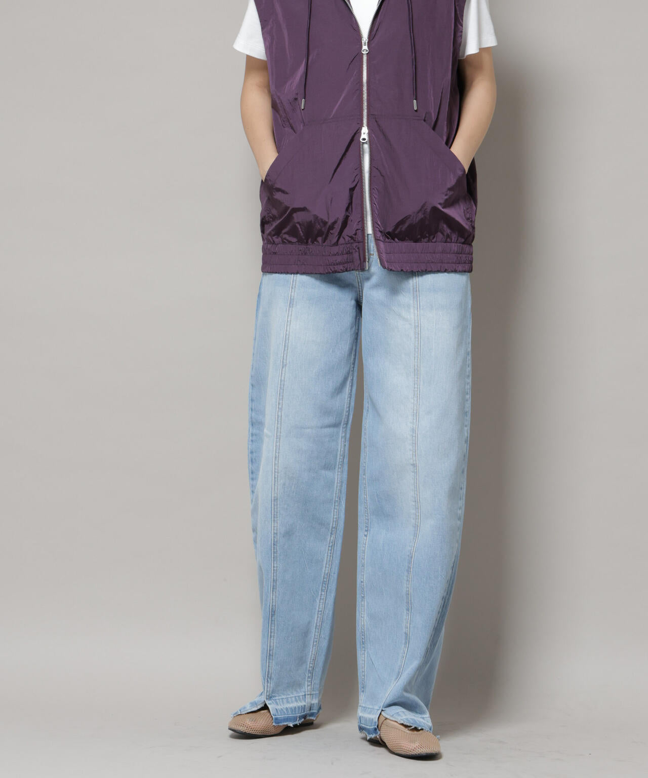 BAUM UND PFERDGARTEN/Wide flare Denim