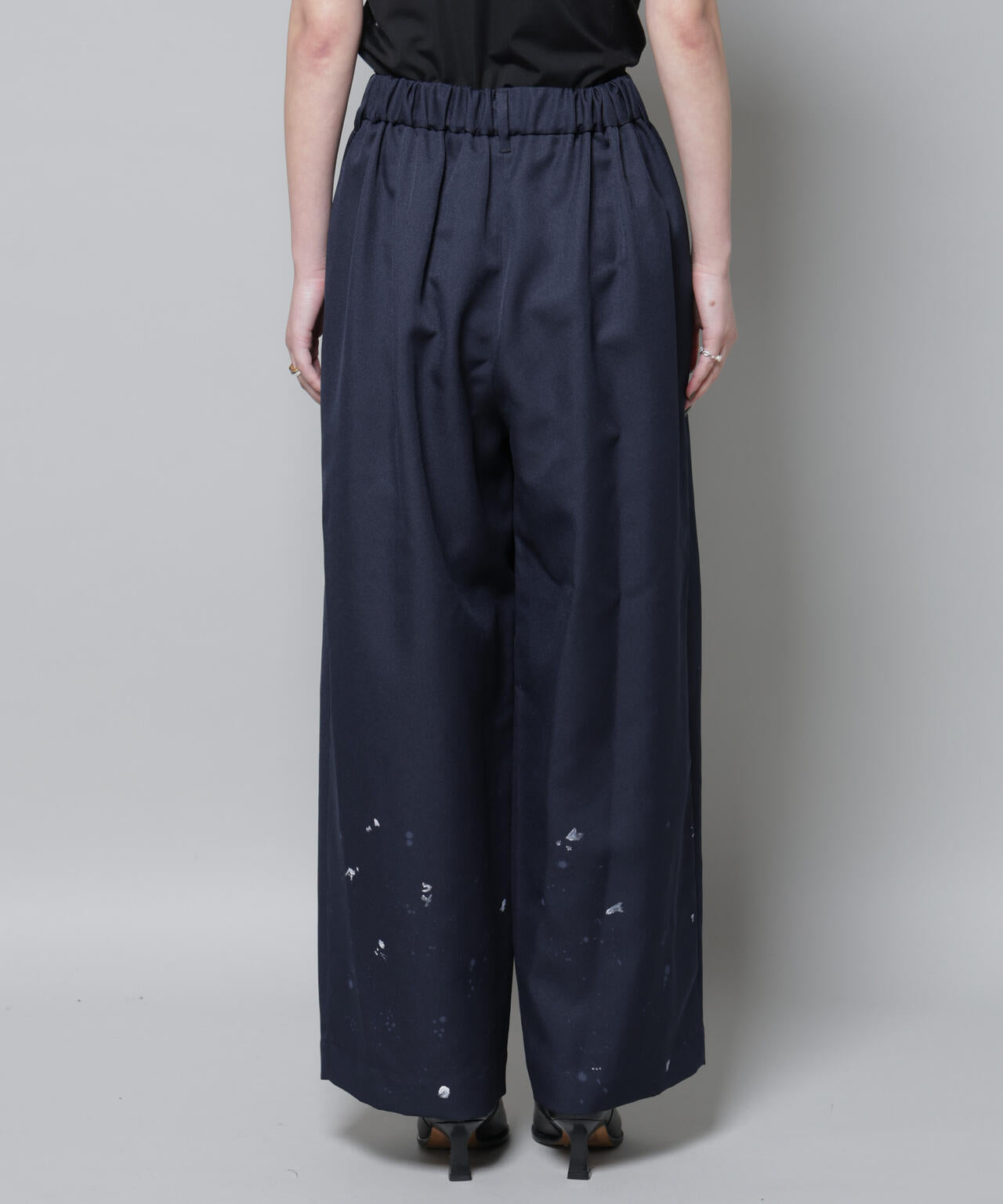 RhodolirioN/Tack Pants -Twill Paint(セットアップ可) 6715227044