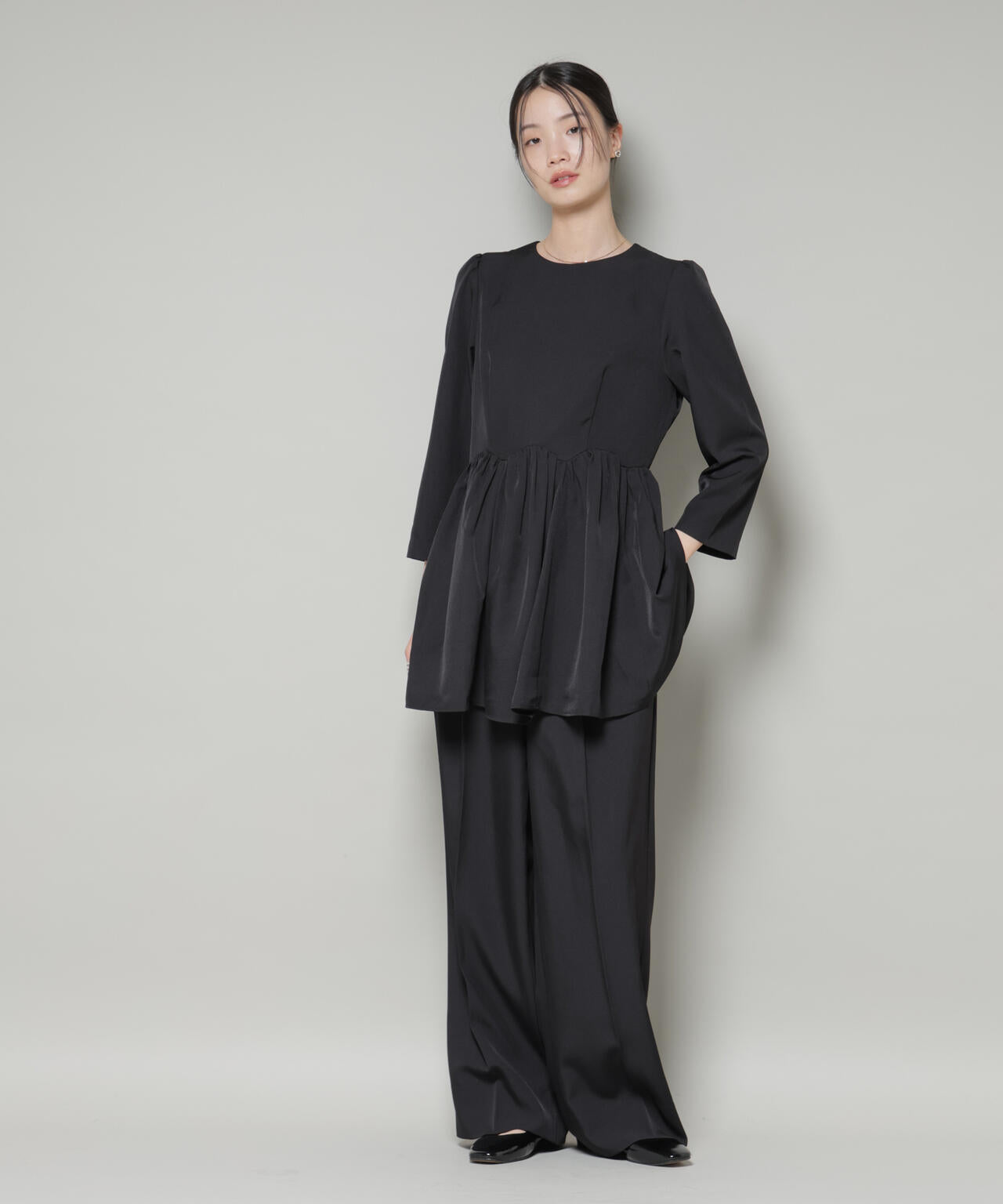 troisieme chaco/TWILL パンツ(セットアップ可) 6715227057