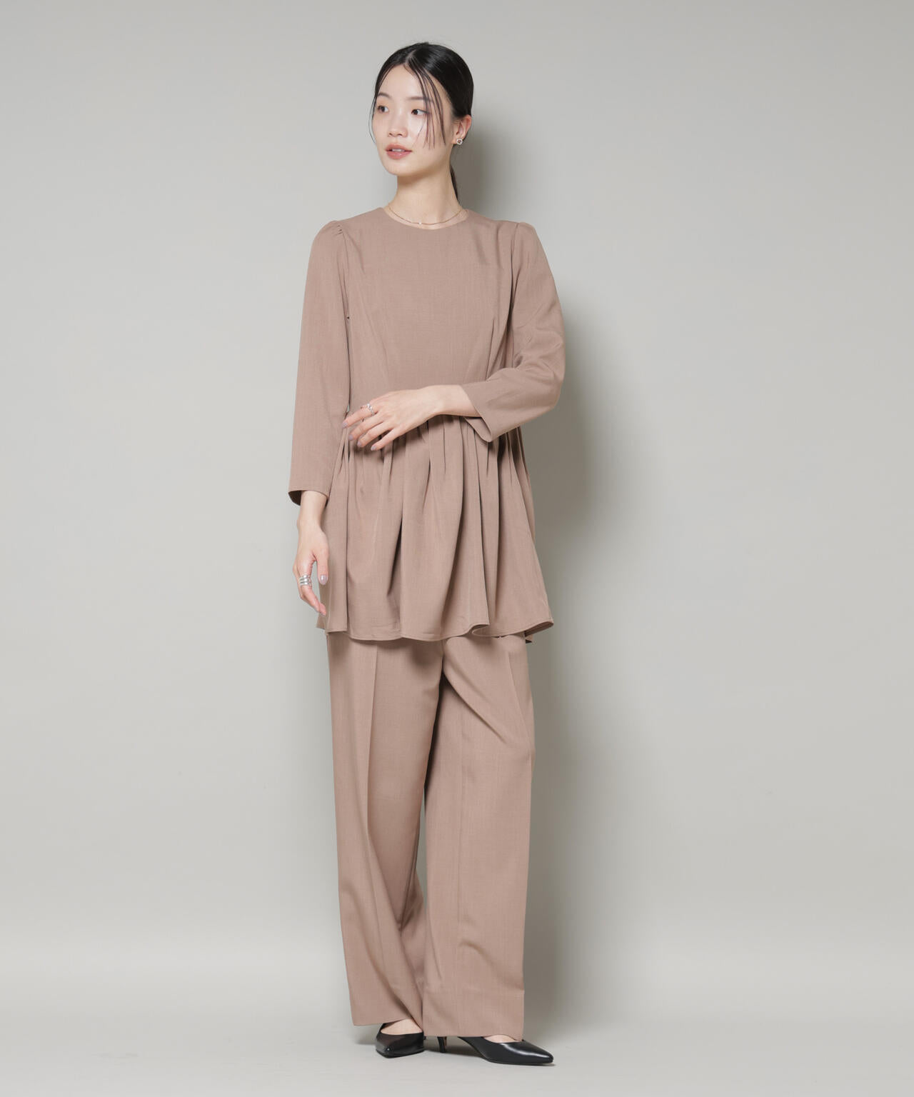 troisieme chaco/TWILL パンツ(セットアップ可) 6715227057