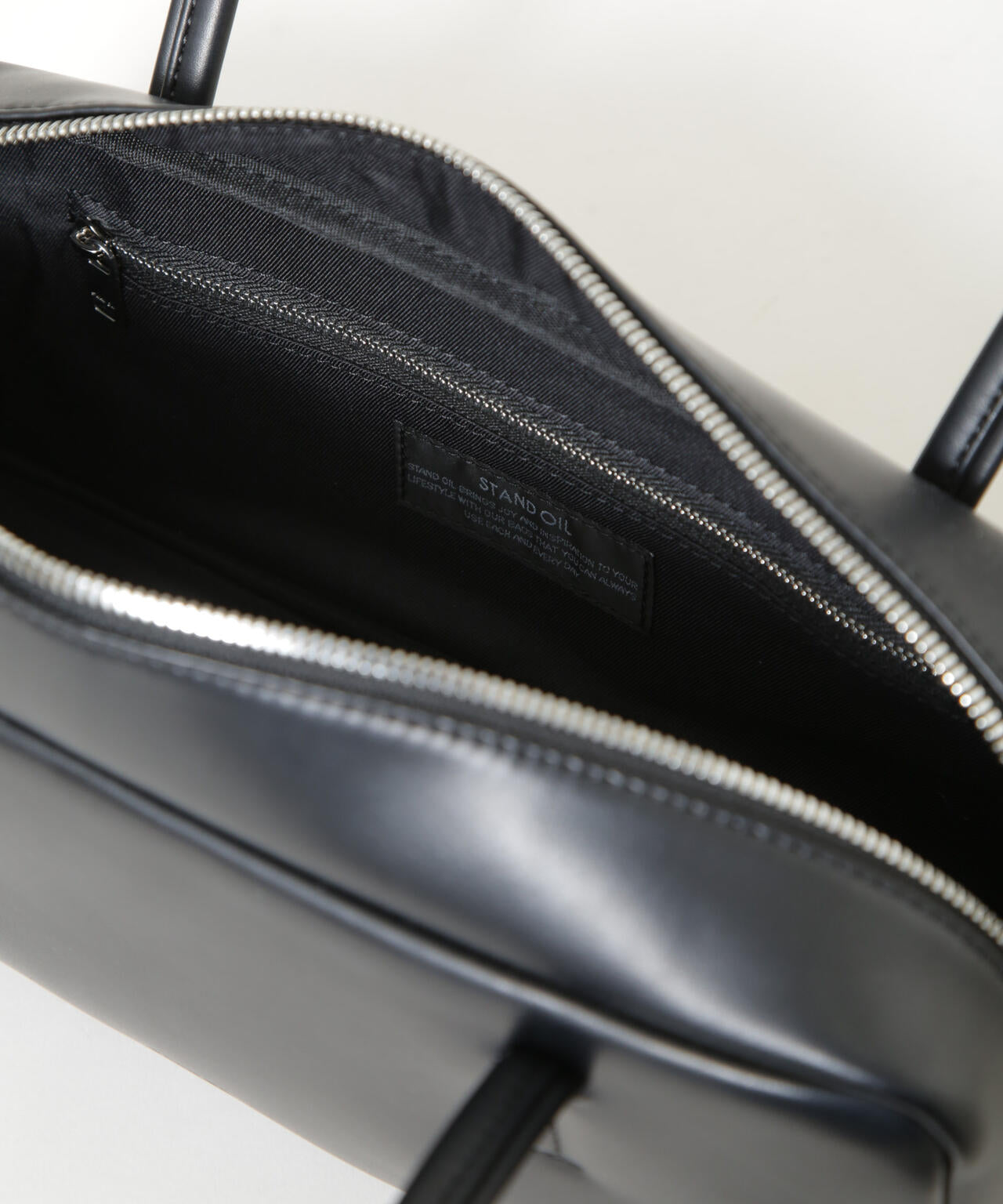 STAND OIL/MORE BAGUETTE BAG　BLACK 6715232416