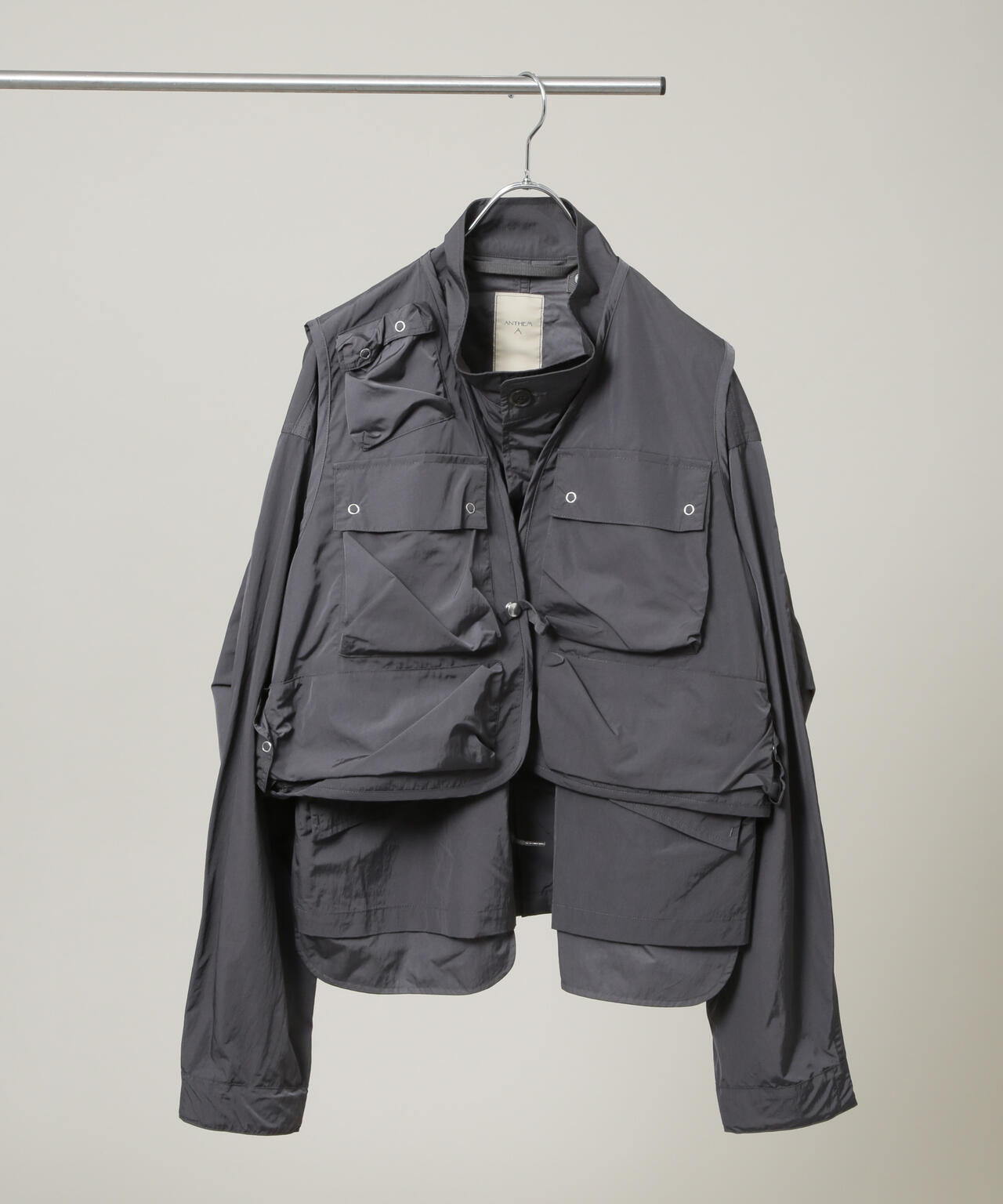 ANTHEM A/DOCKING NYLON SHORT BLOUSON