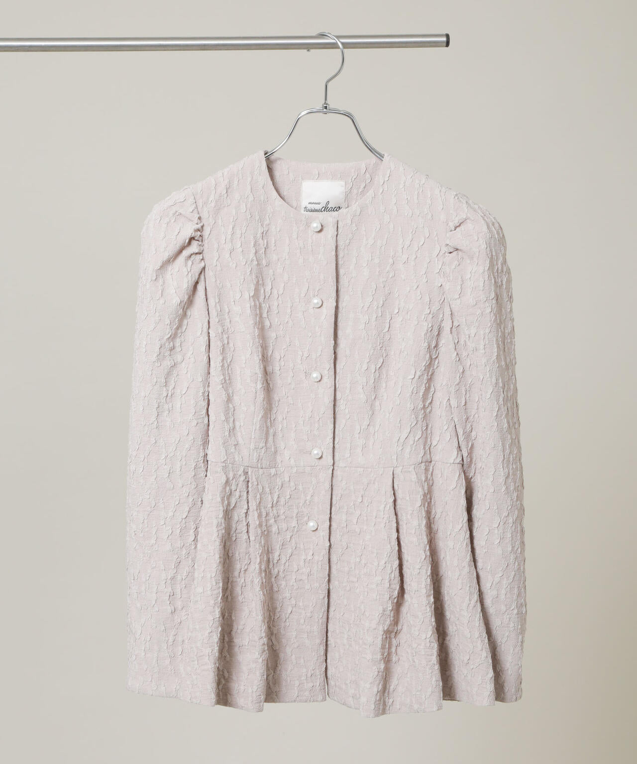 troisieme chaco/別注 PUFFY JACQUARD ジャケット