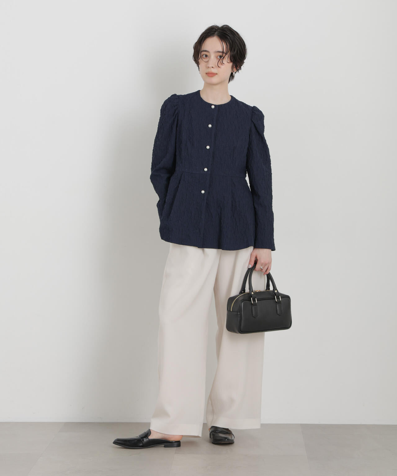 troisieme chaco/別注 PUFFY JACQUARD ジャケット 6716116003