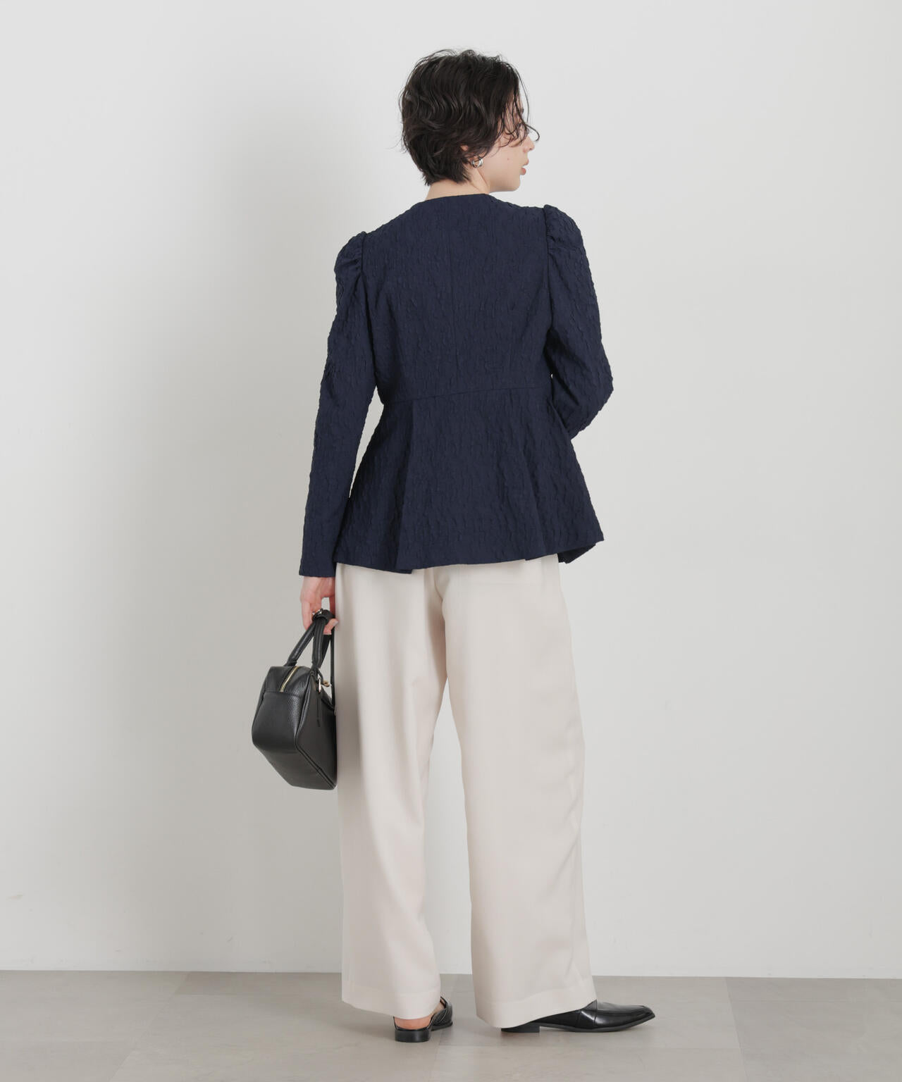 troisieme chaco/別注 PUFFY JACQUARD ジャケット 6716116003