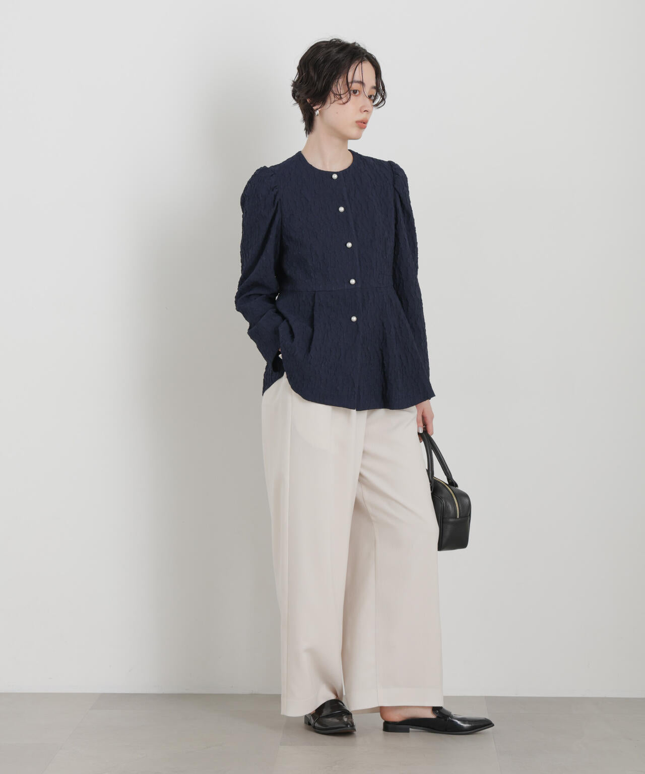 troisieme chaco/別注 PUFFY JACQUARD ジャケット 6716116003