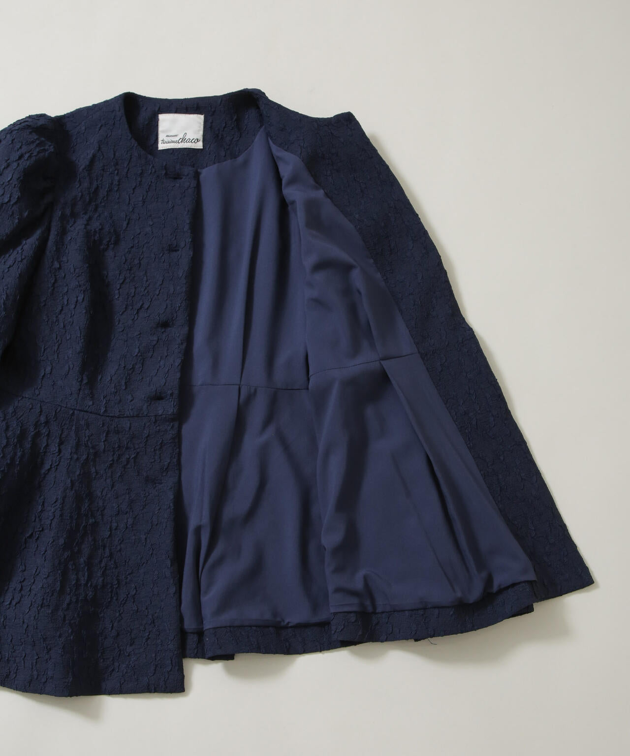 troisieme chaco/別注 PUFFY JACQUARD ジャケット 6716116003