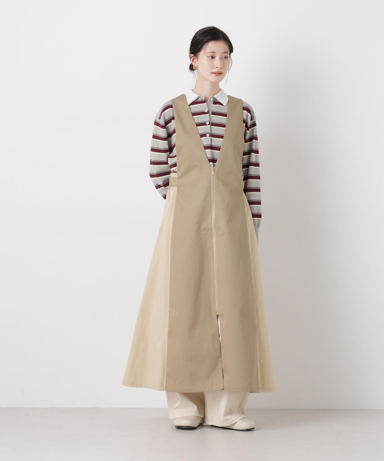 UNIVERSAL OVERALL/TWILL JUMPER SKIRT