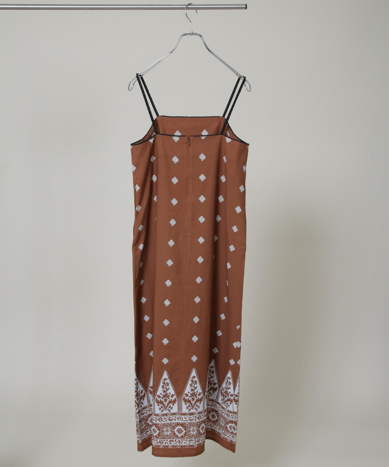 Sara mallika/Zigzag Flower Print Cami Dress 6716119005