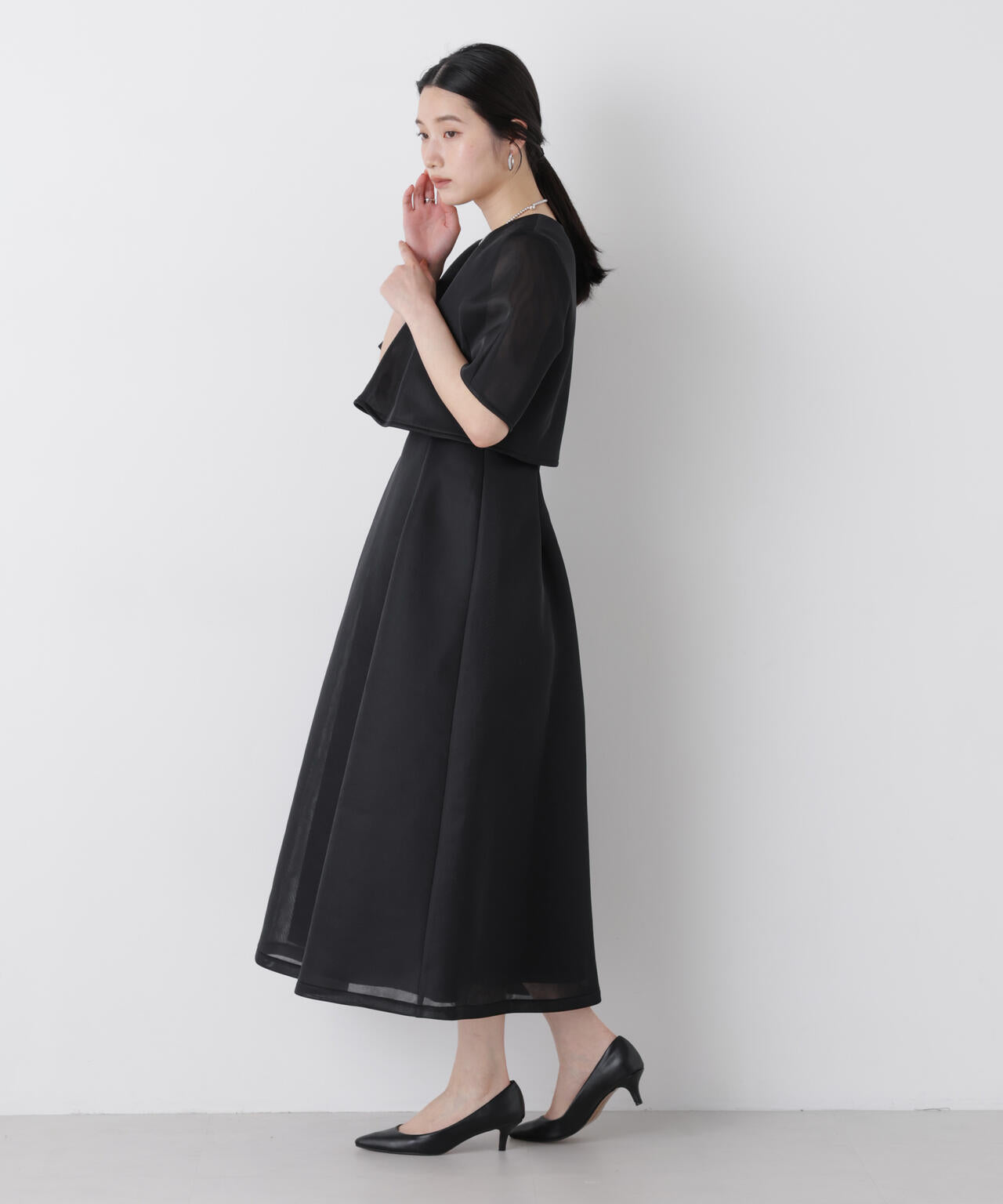 kaene/シアードッキングワンピース 6716119019
