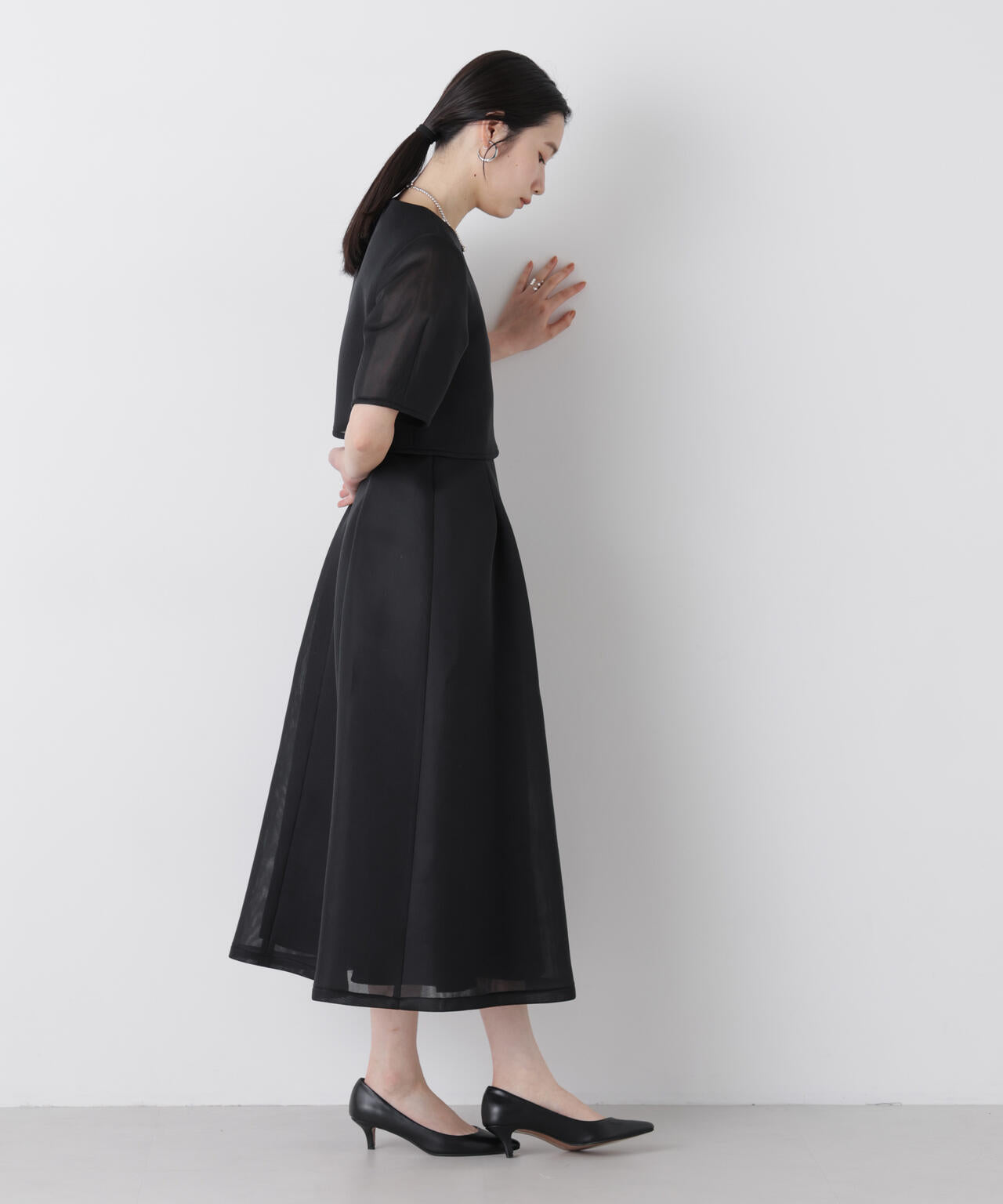 kaene/シアードッキングワンピース 6716119019