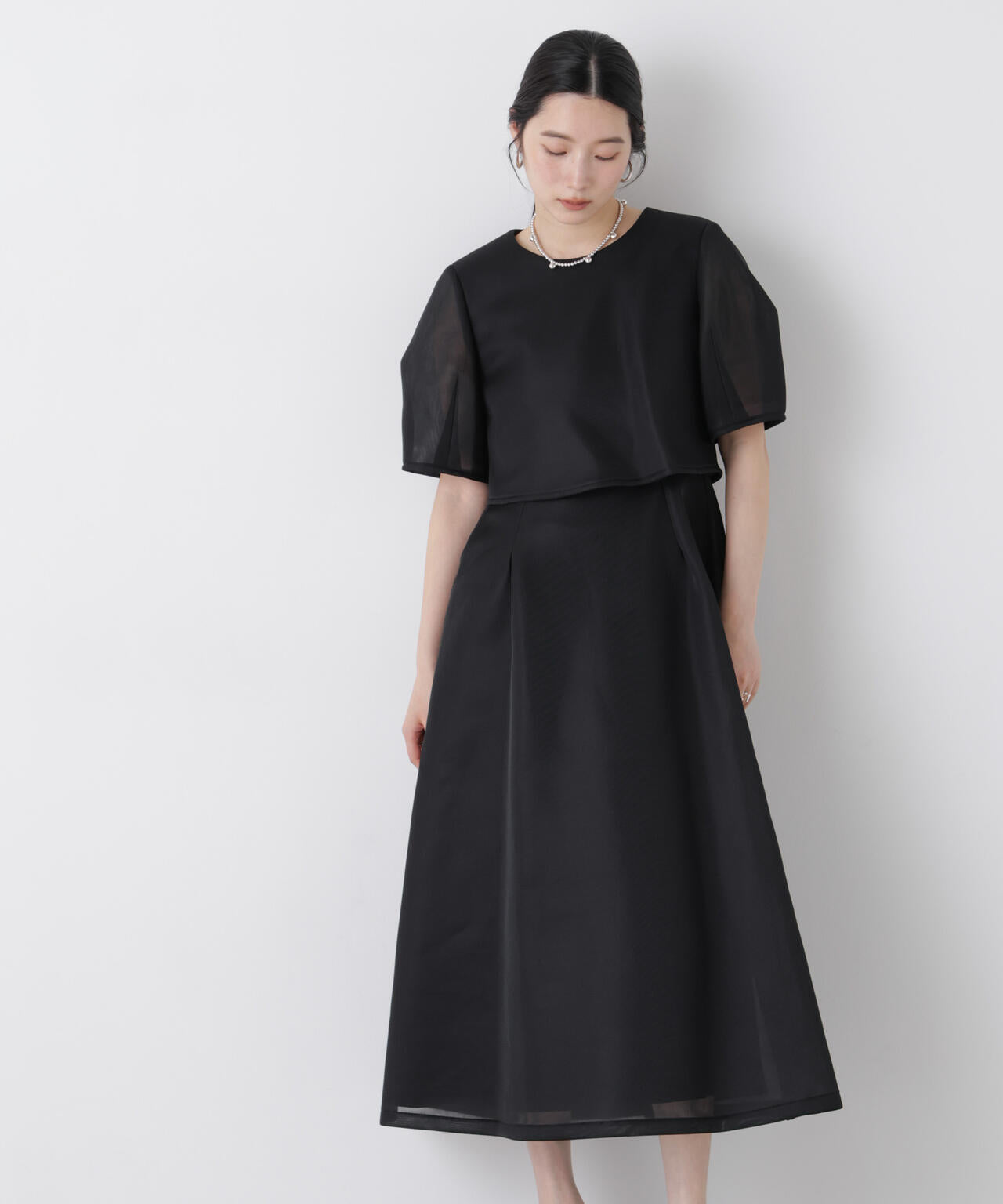 kaene/シアードッキングワンピース 6716119019