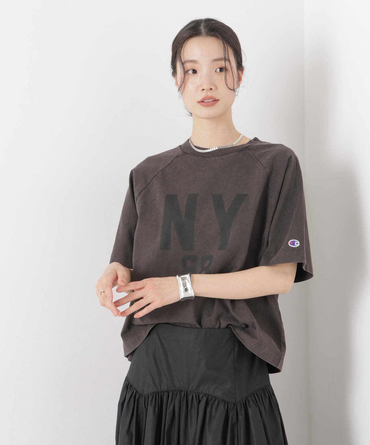 Champion/SHORT SLEEVE T-SHIRT 6716124006