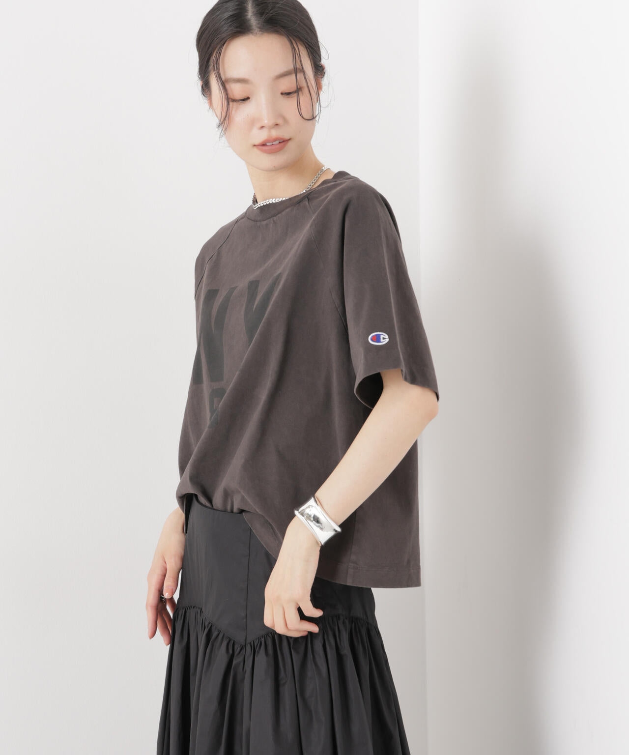 Champion/SHORT SLEEVE T-SHIRT 6716124006