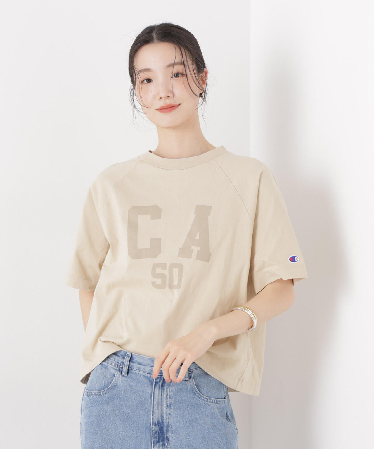 Champion/SHORT SLEEVE T-SHIRT 6716124006