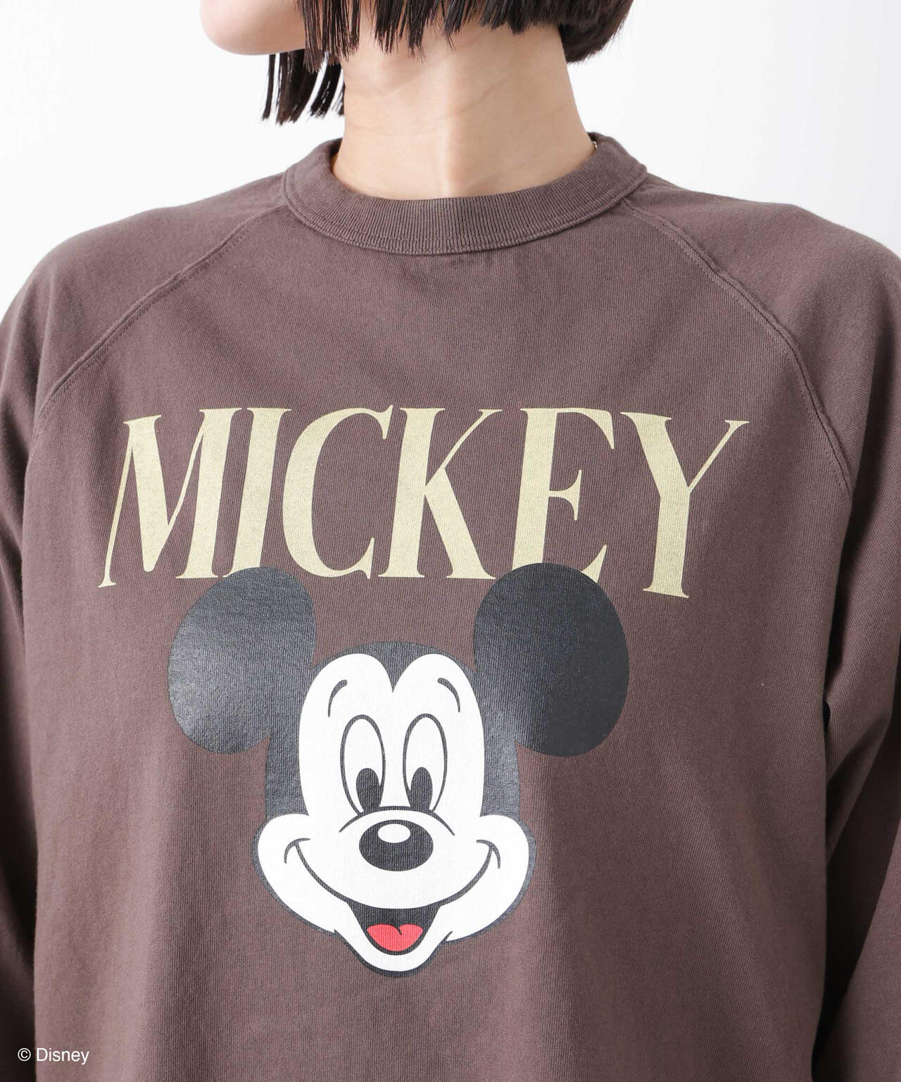 GOOD ROCK SPEED/ Mickey / 7/S T-Shirt Brown 6716124018