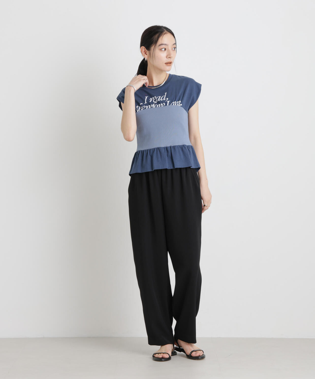 BOOKCLUB/別注 Bustier T shirts 6716124030