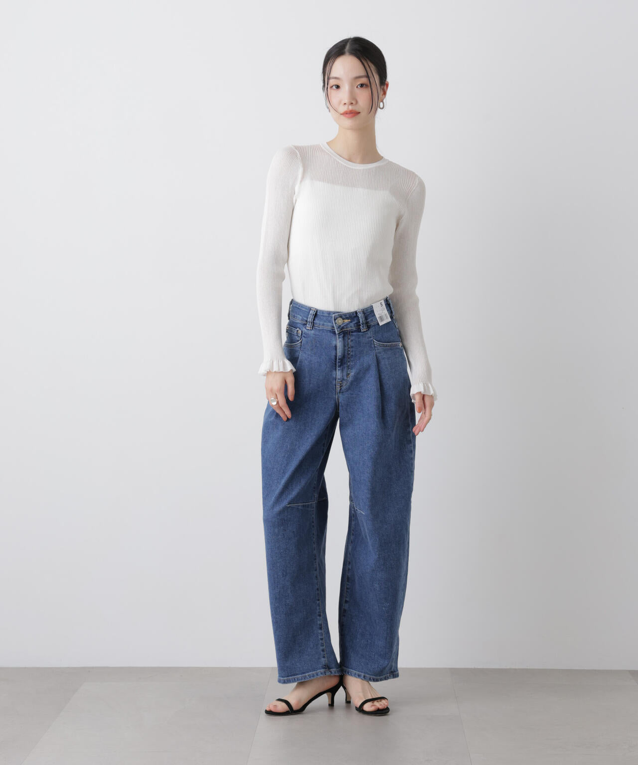 SOMETHING/HANA TUCK CURVE TAPERED 6716127009