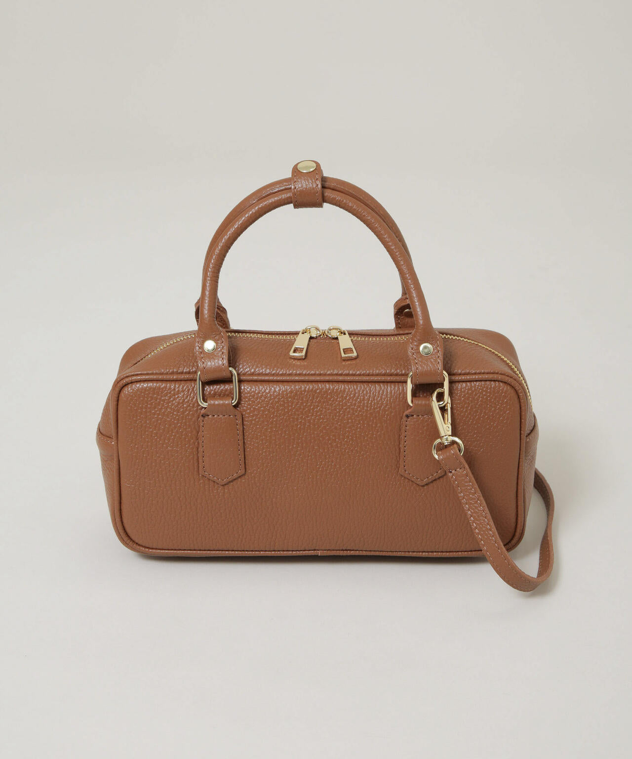 AULENTTI/レザー2WAYスクエアボストン